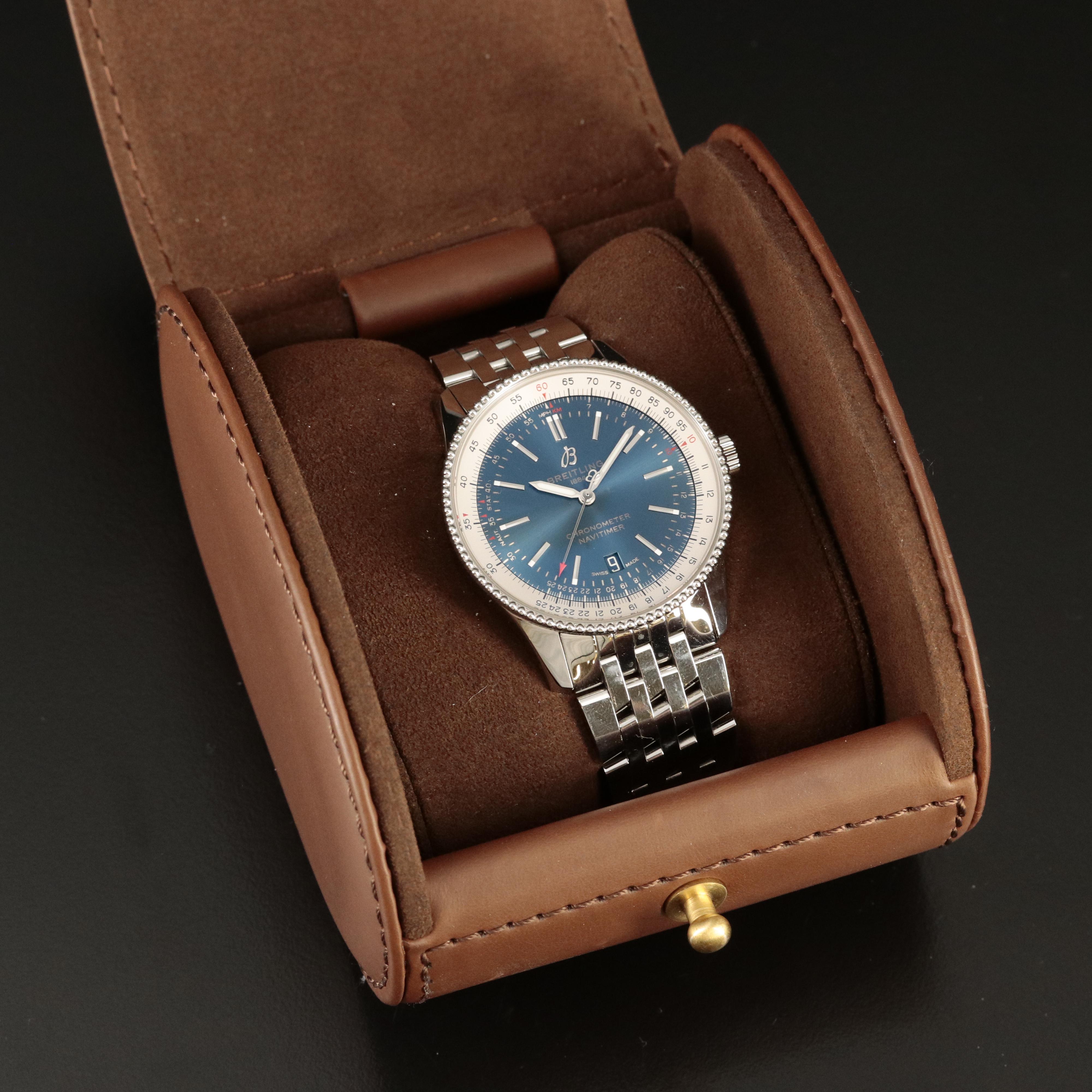 Breitling Navitimer 41 Blue Dial Watch