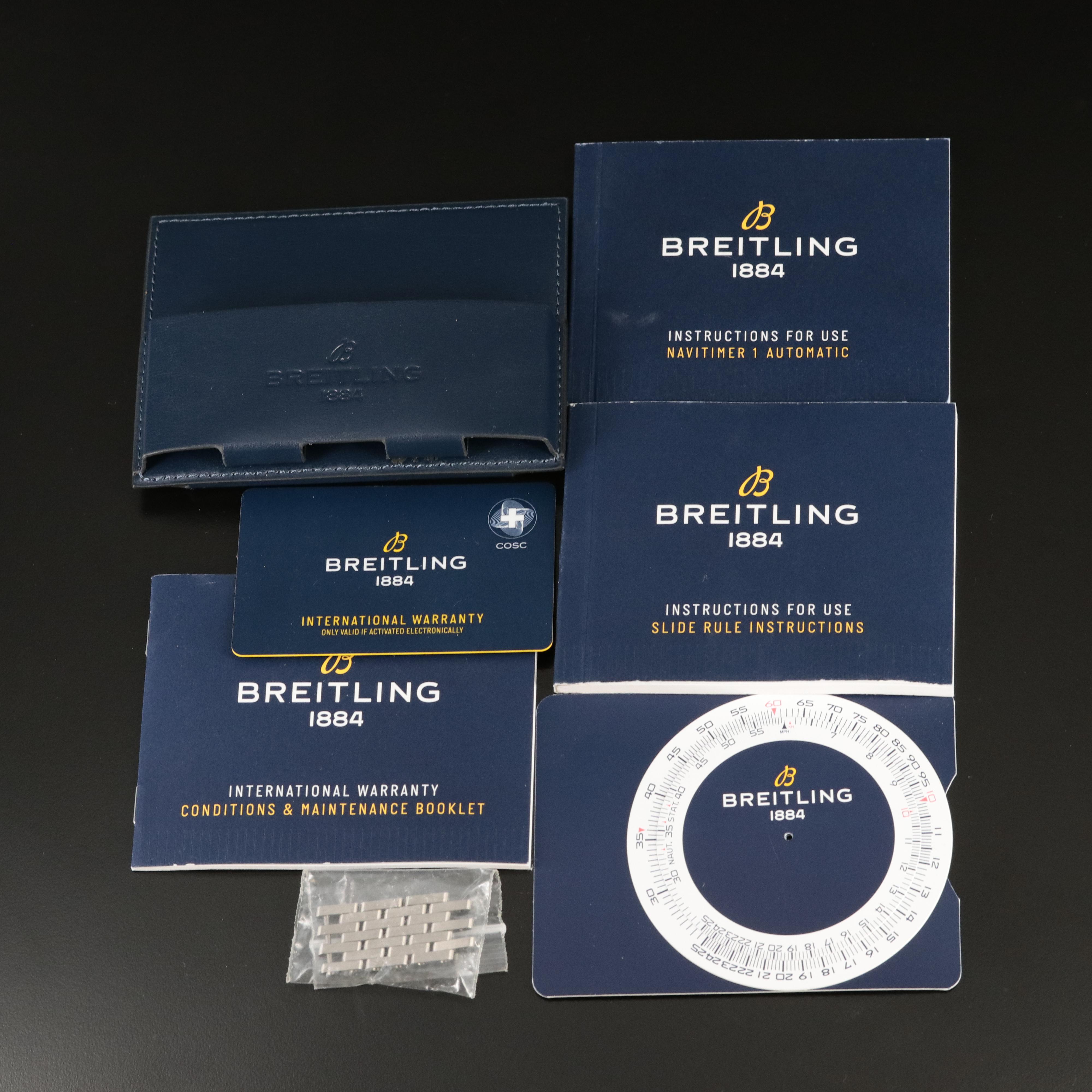 Breitling Navitimer 41 Blue Dial Watch