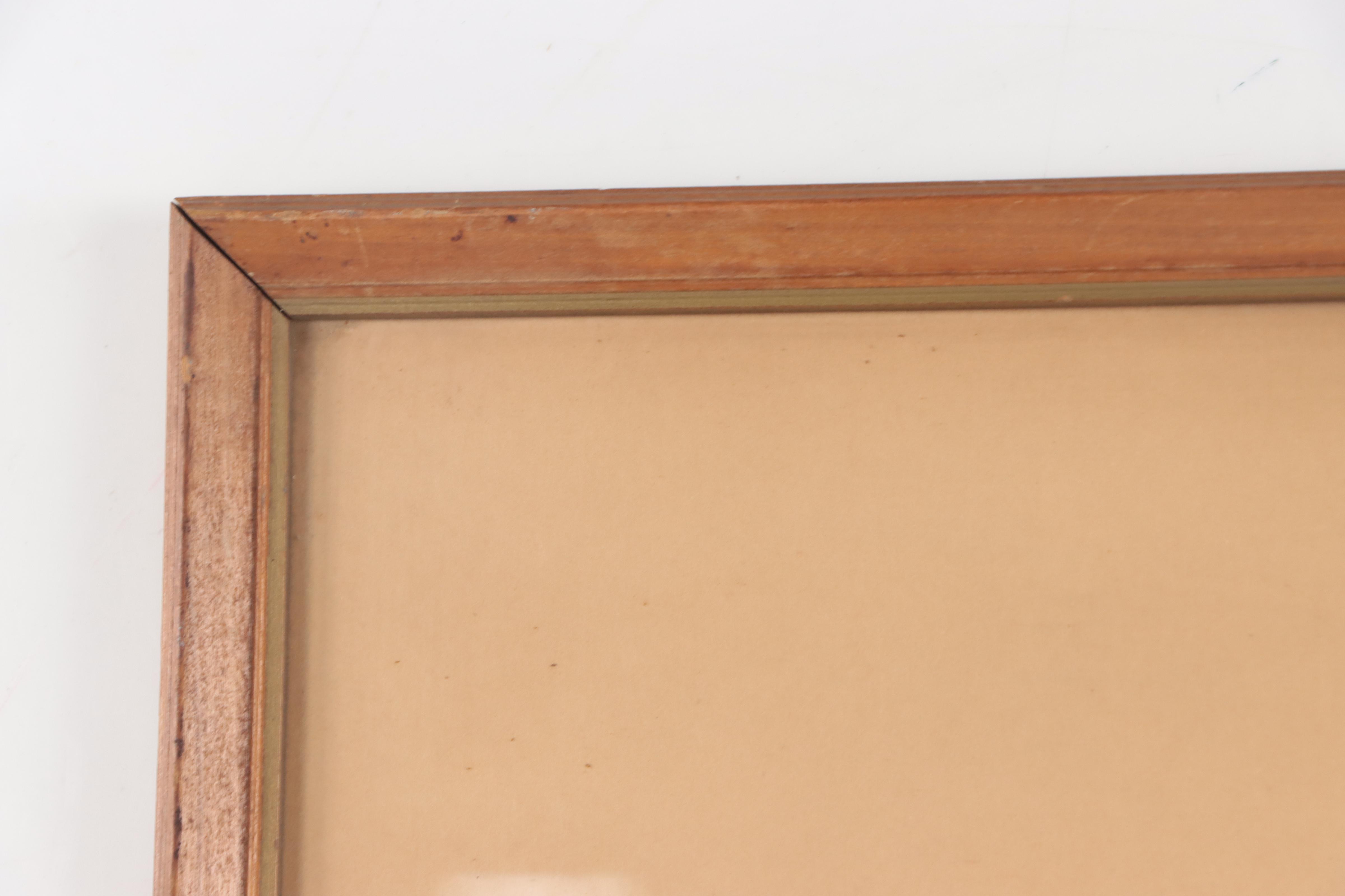 Dan Burne Jones Watercolor Painting "November in Door County," 1947