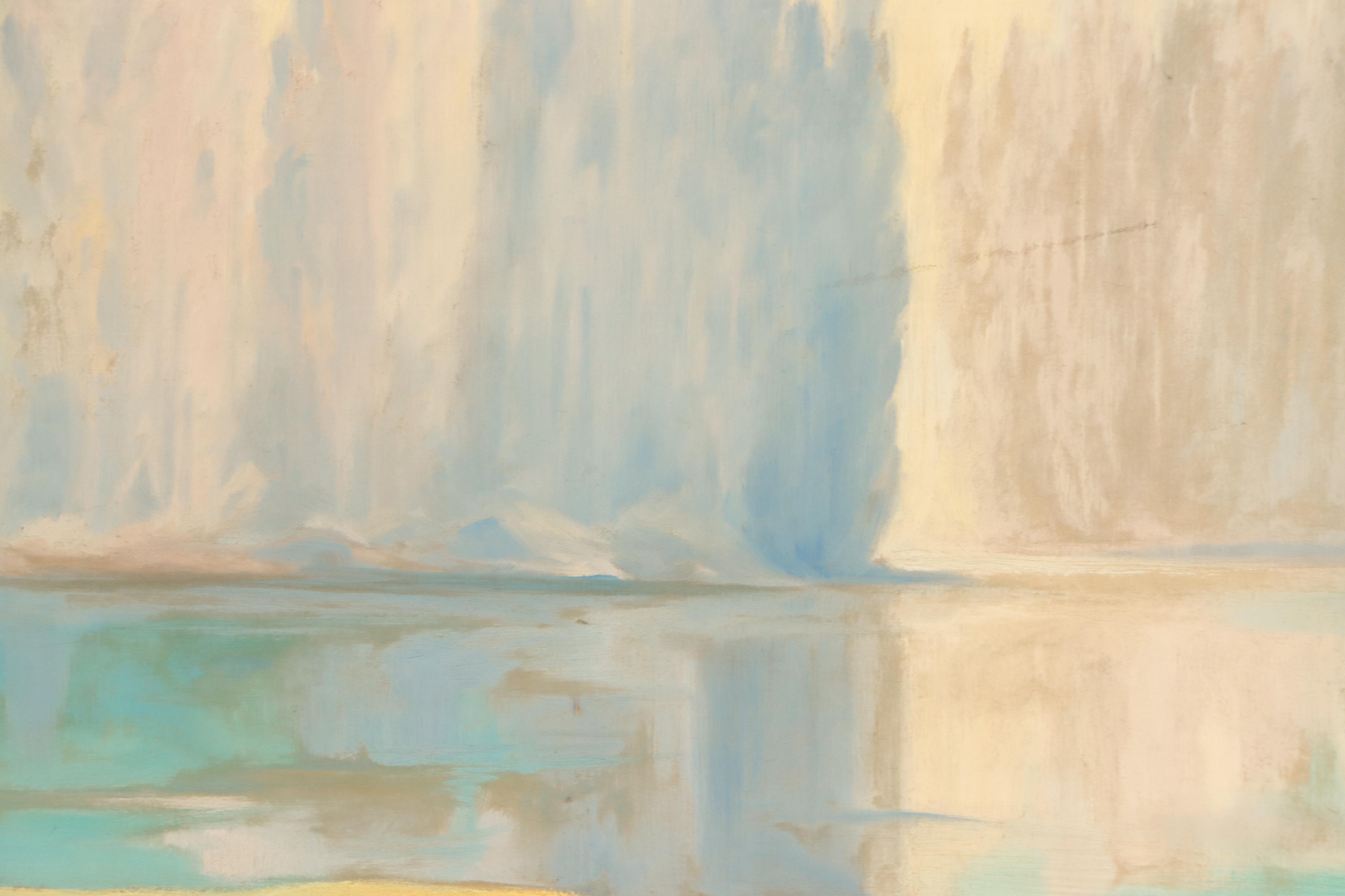 Dan Burne Jones Landscape Oil Painting, 1949