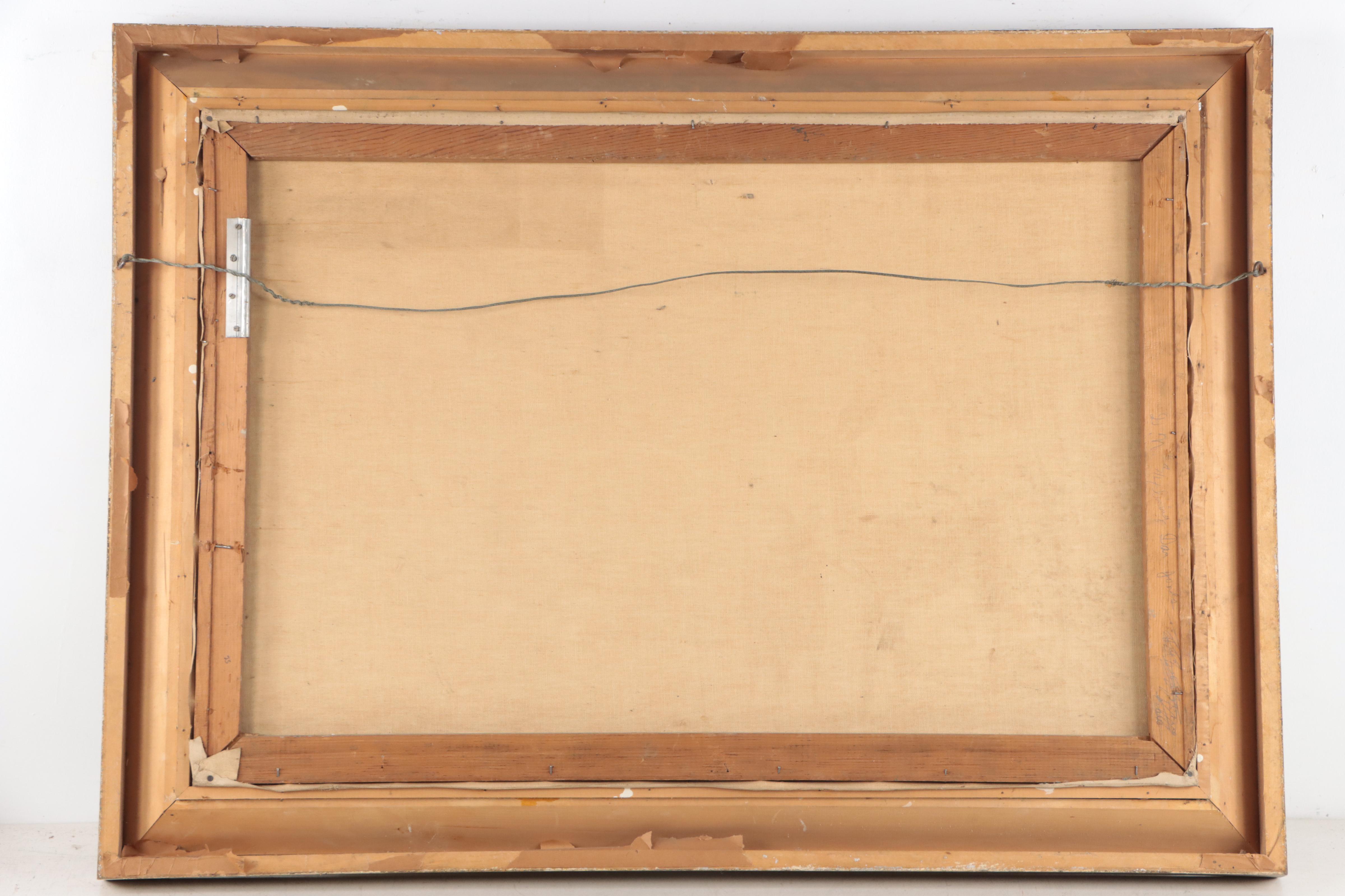 Dan Burne Jones Landscape Oil Painting, 1949