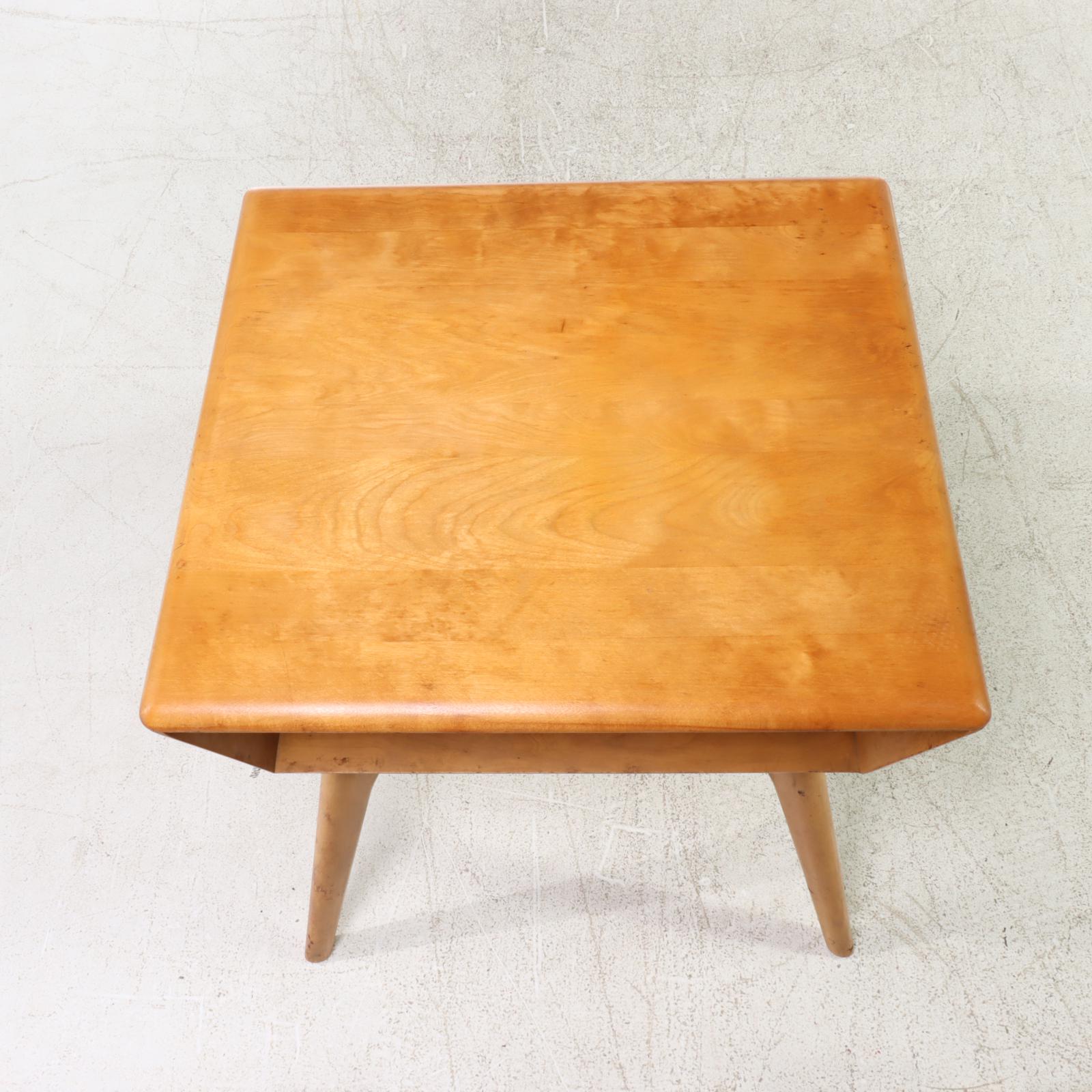 Heywood-Wakefield Mid Century Modern Two-Tier Side Table