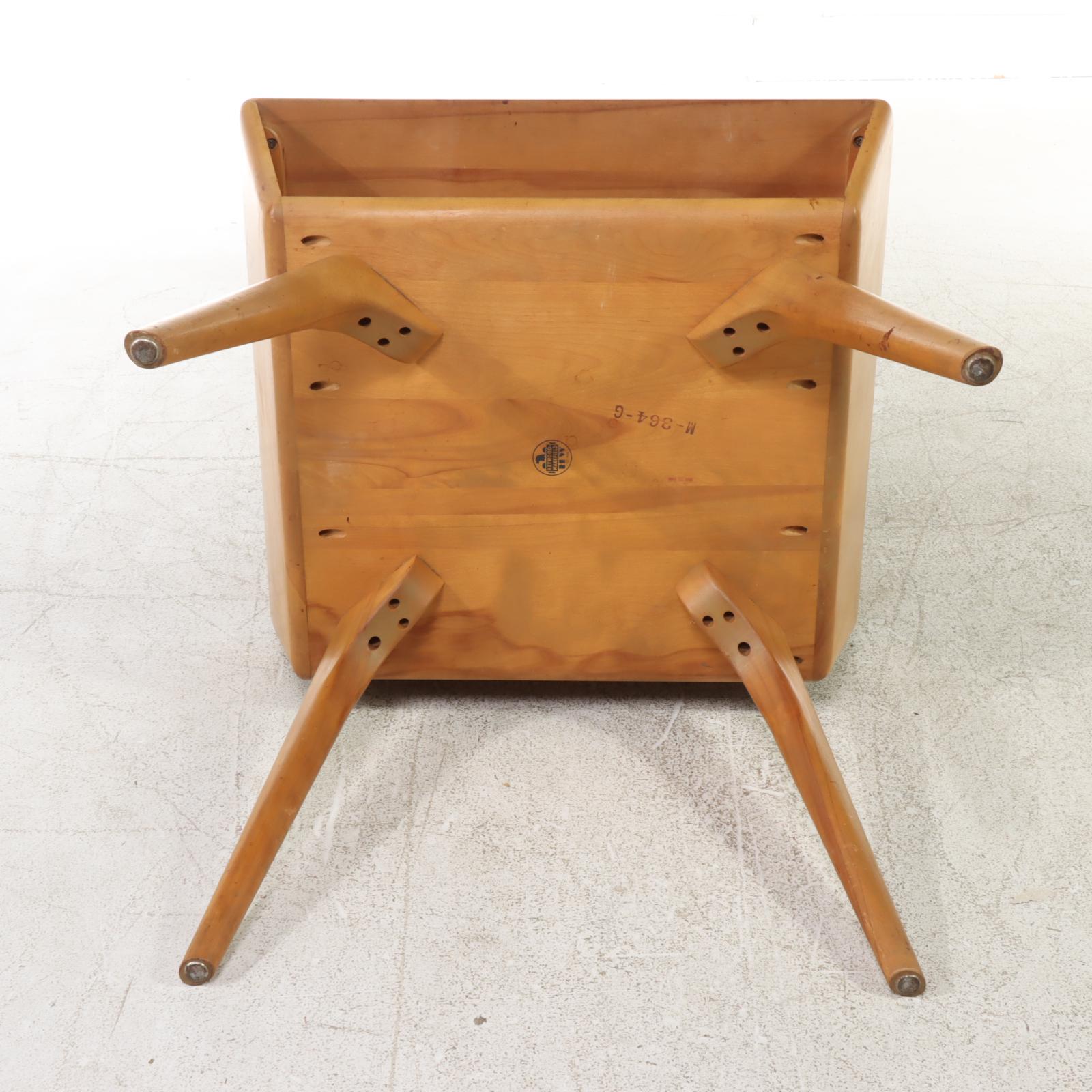 Heywood-Wakefield Mid Century Modern Two-Tier Side Table