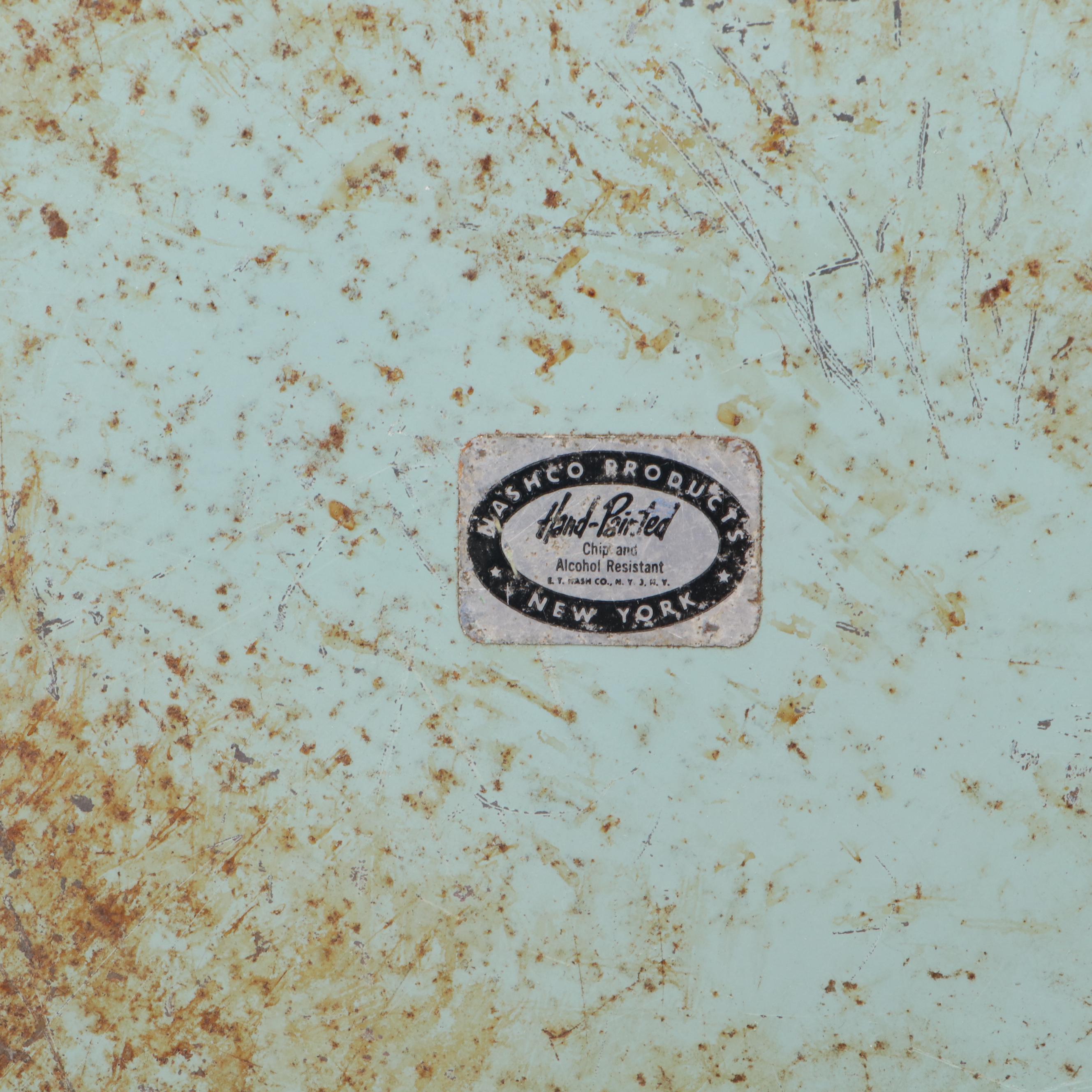 Nashco Products Hand-Painted Gilt Toleware Trays