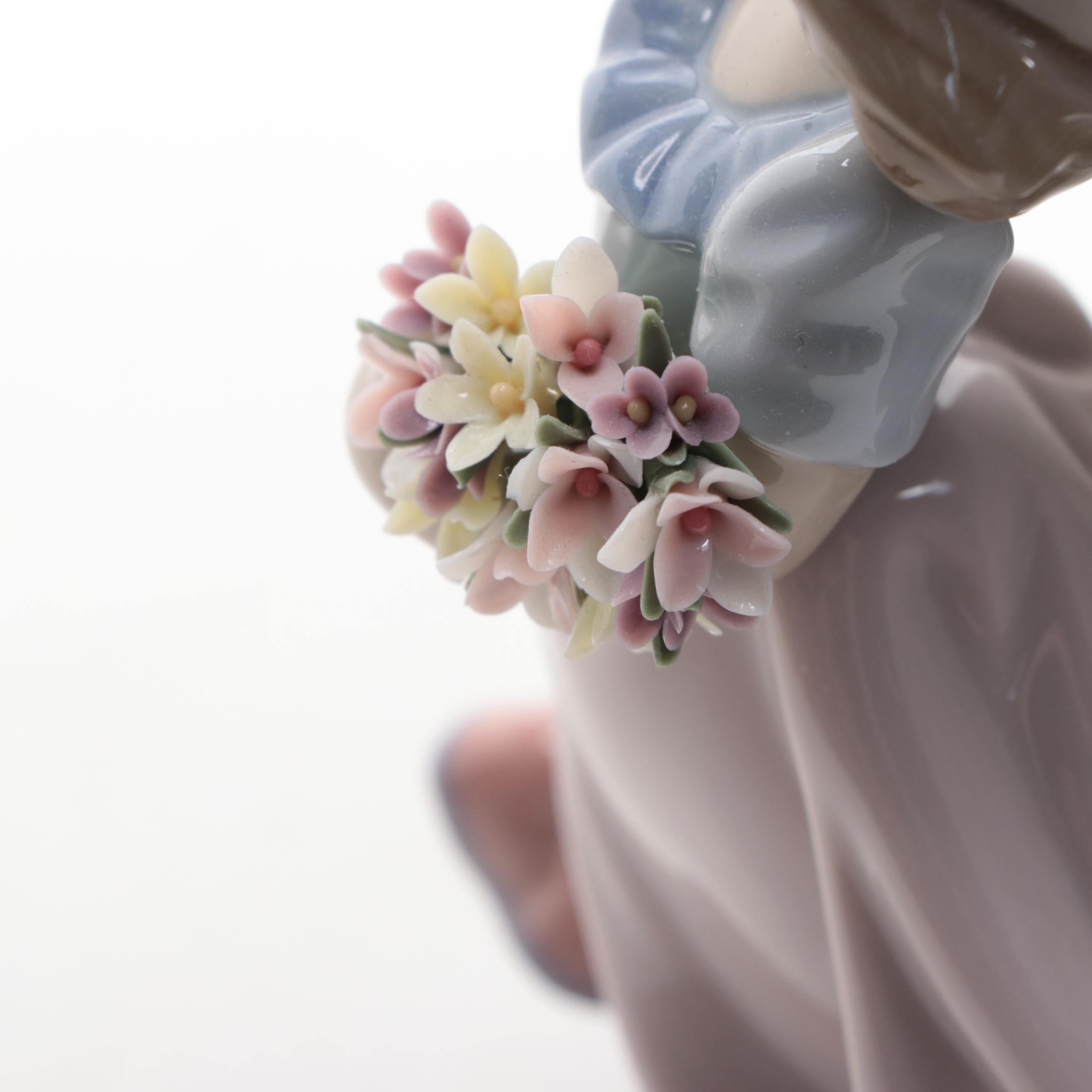 Lladró Porcelain "Guardian Angel" Figurine