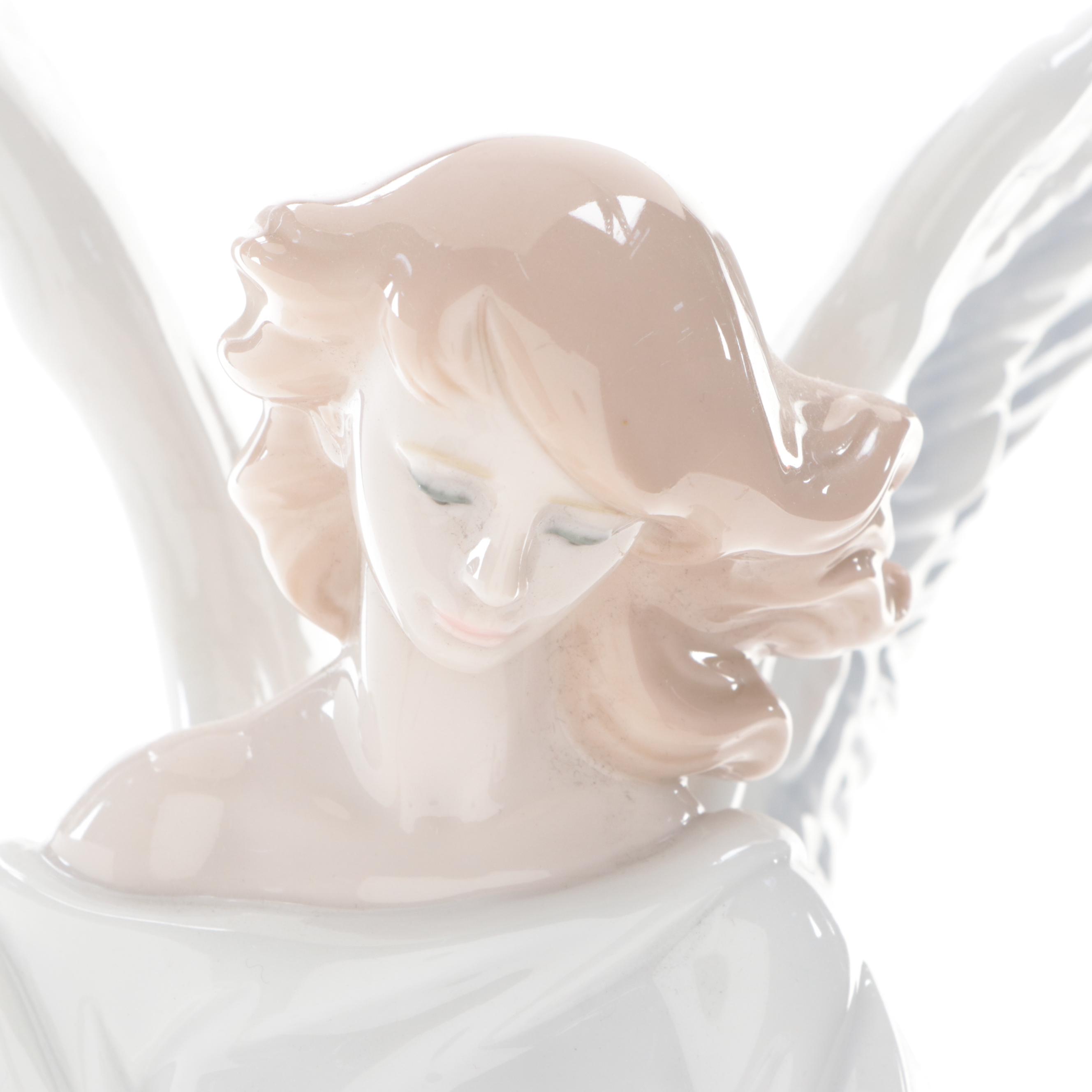 Lladró Porcelain "Guardian Angel" Figurine