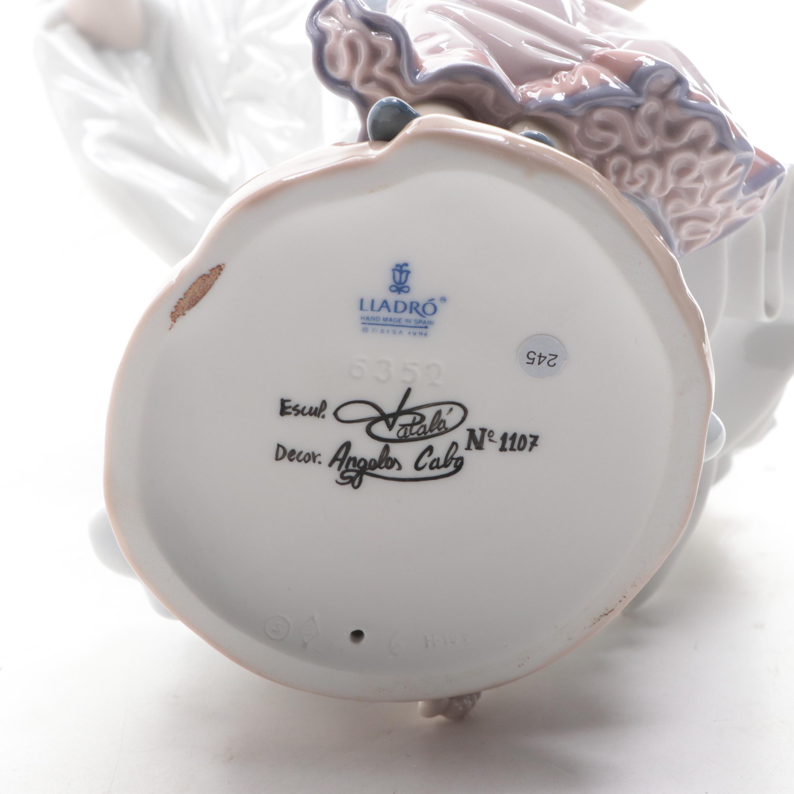 Lladró Porcelain "Guardian Angel" Figurine