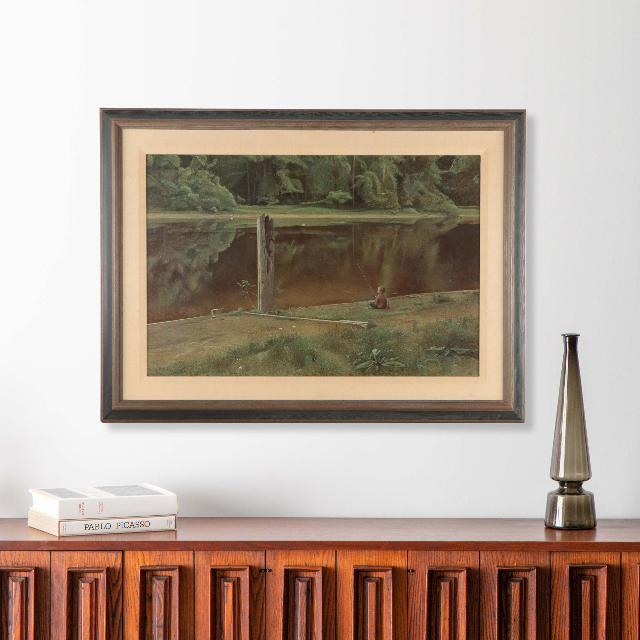 Philip B. White Oil Painting "Dandelions and Daydreams," 2005