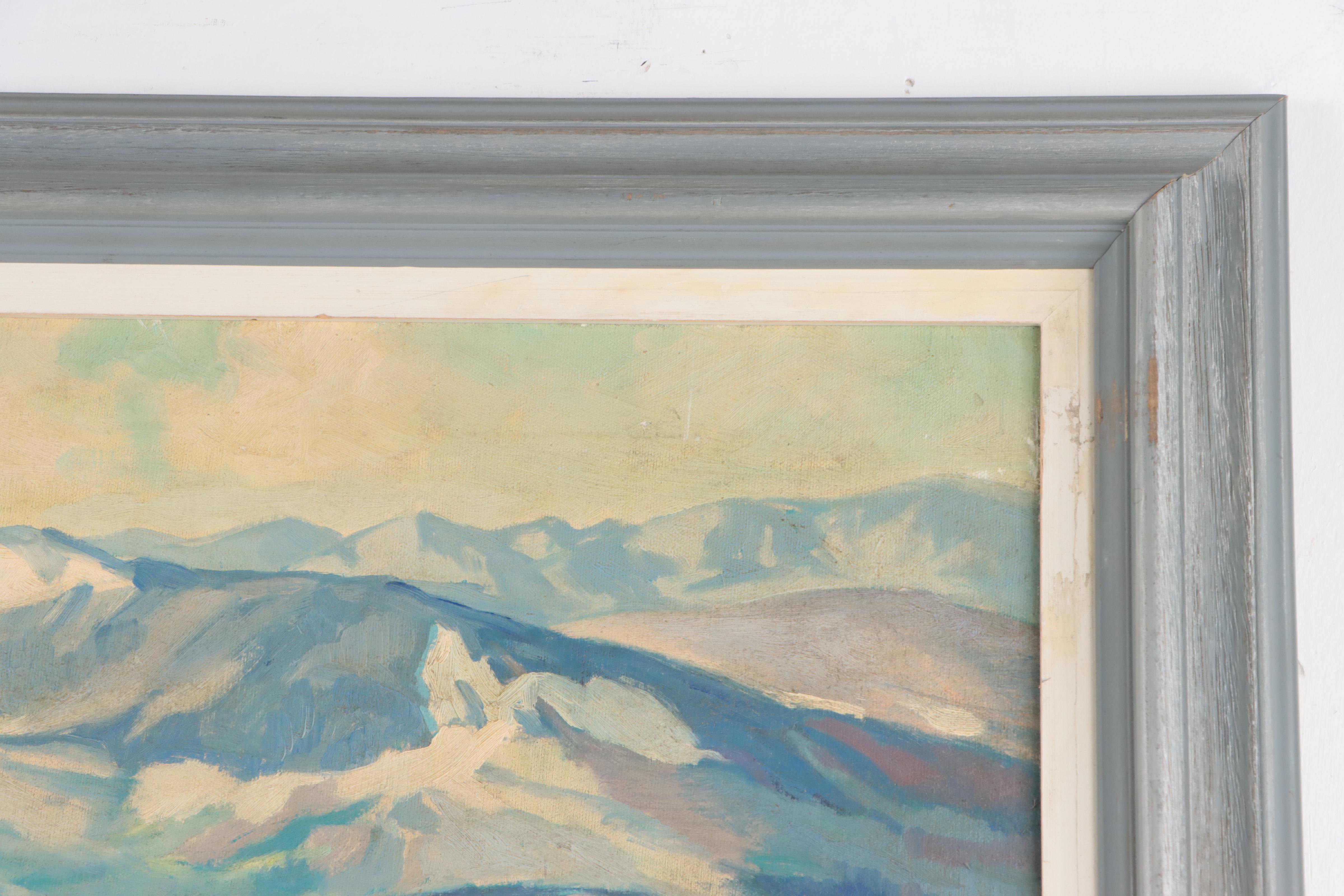 Dan Burne Jones Portrait Oil Painting, 1952