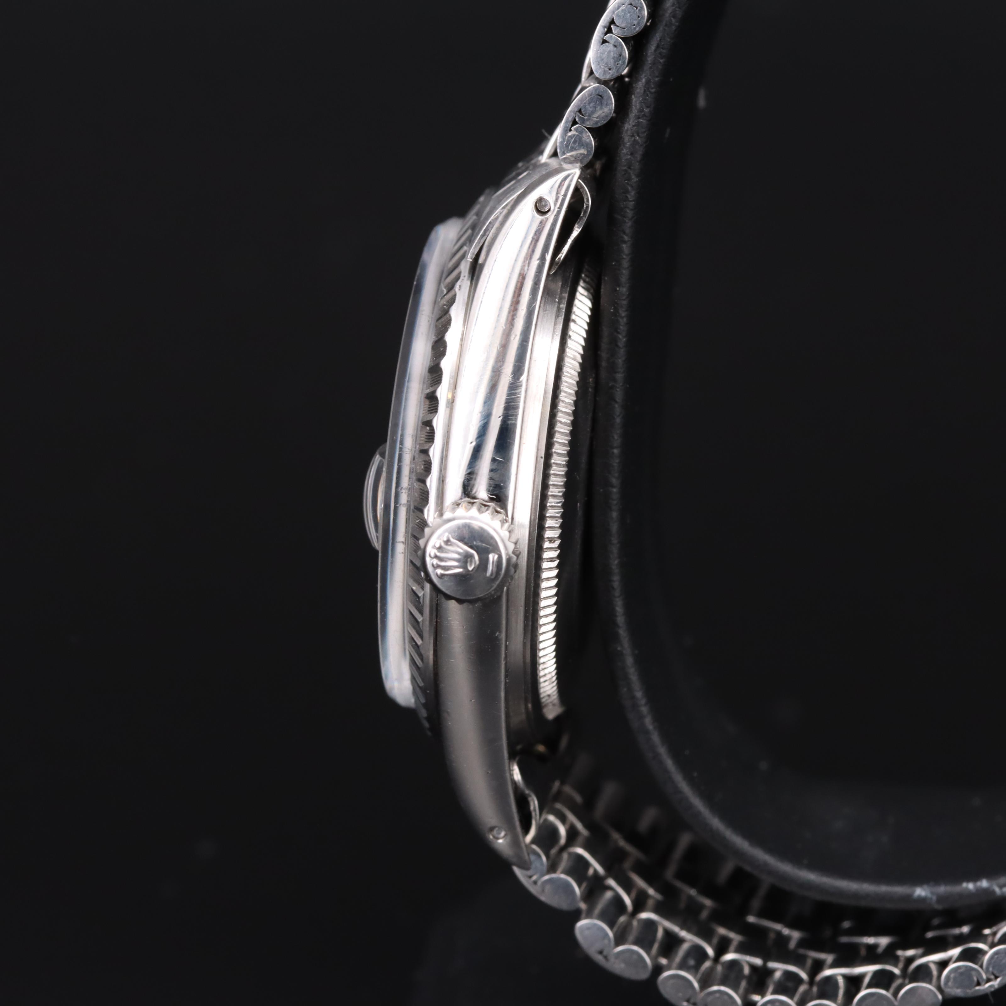 1973 Rolex Oyster Perpetual Datejust "Pie Pan" Sigma Dial Watch