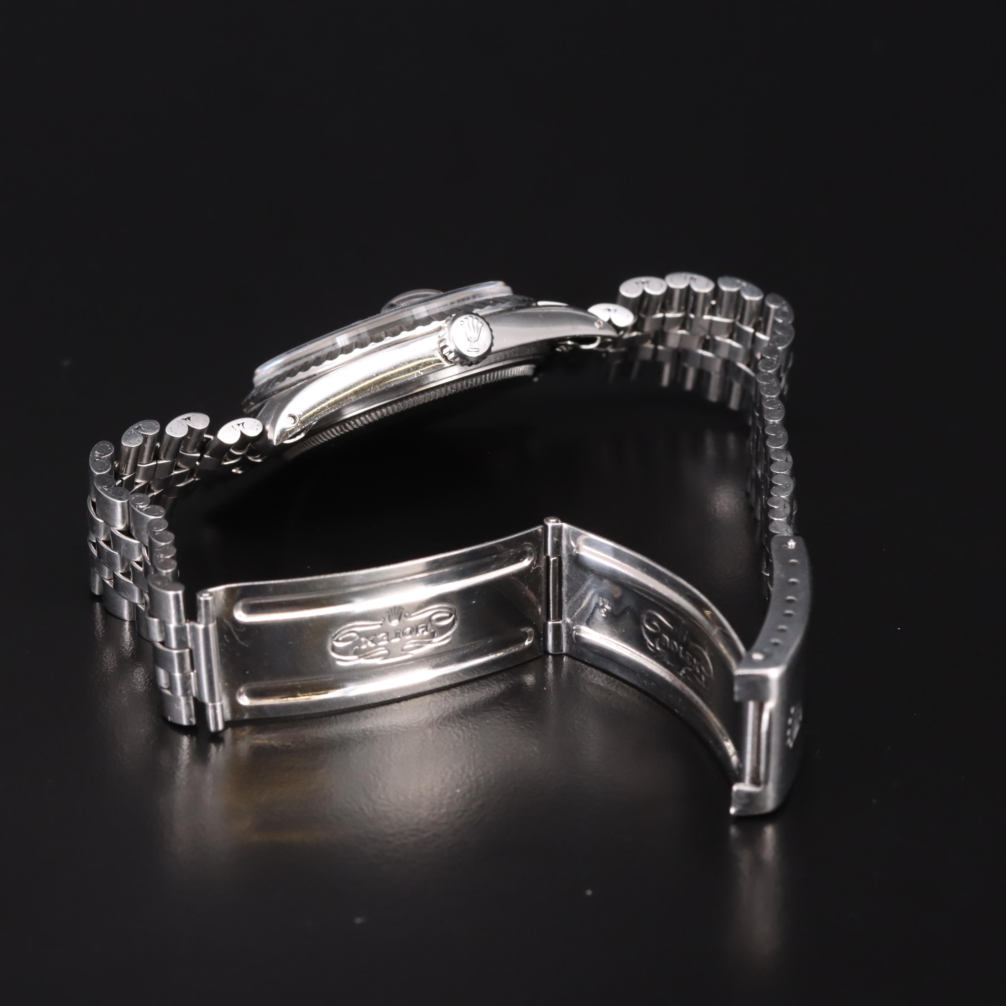 1973 Rolex Oyster Perpetual Datejust "Pie Pan" Sigma Dial Watch