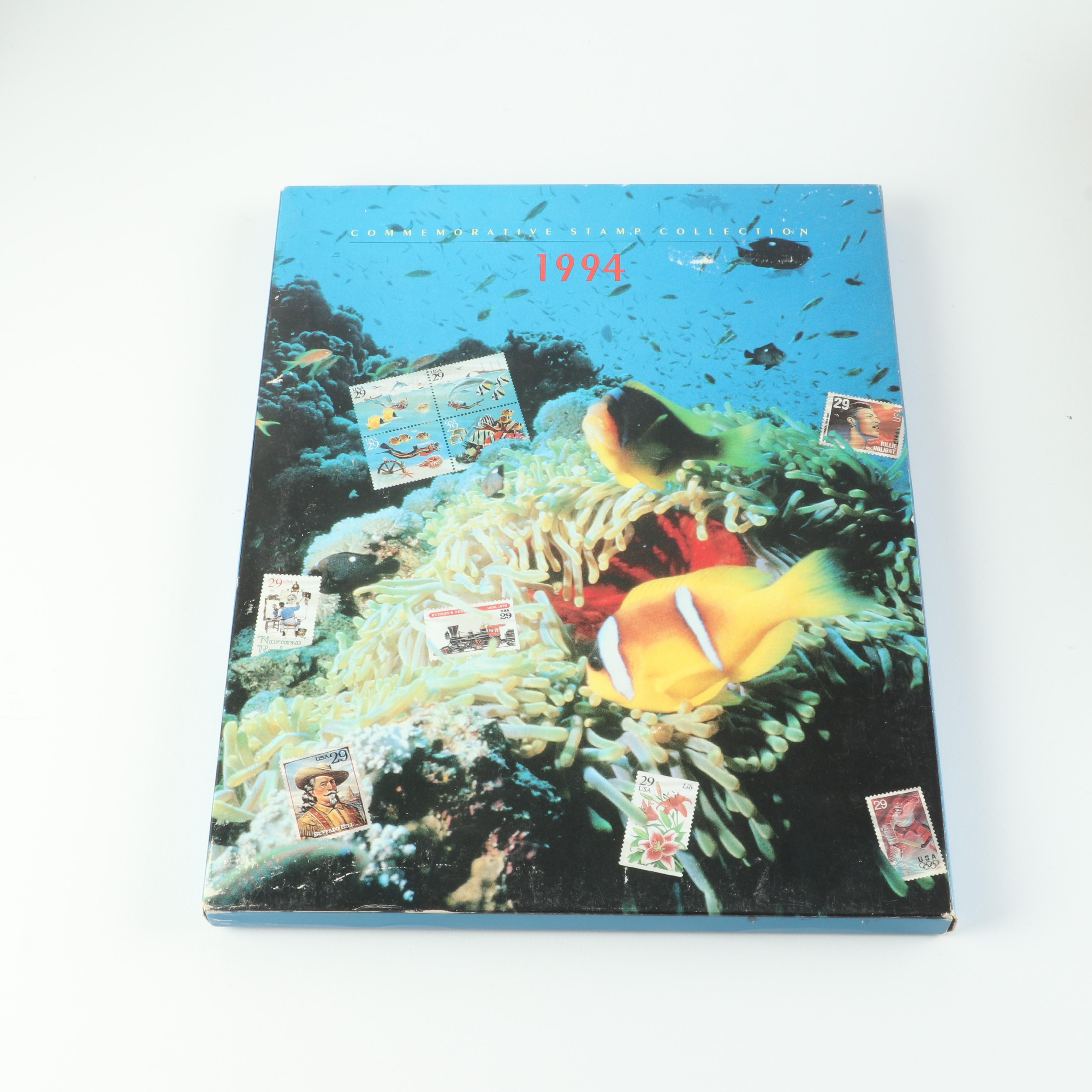 Collection of United States Commemorative Stamp Year Books