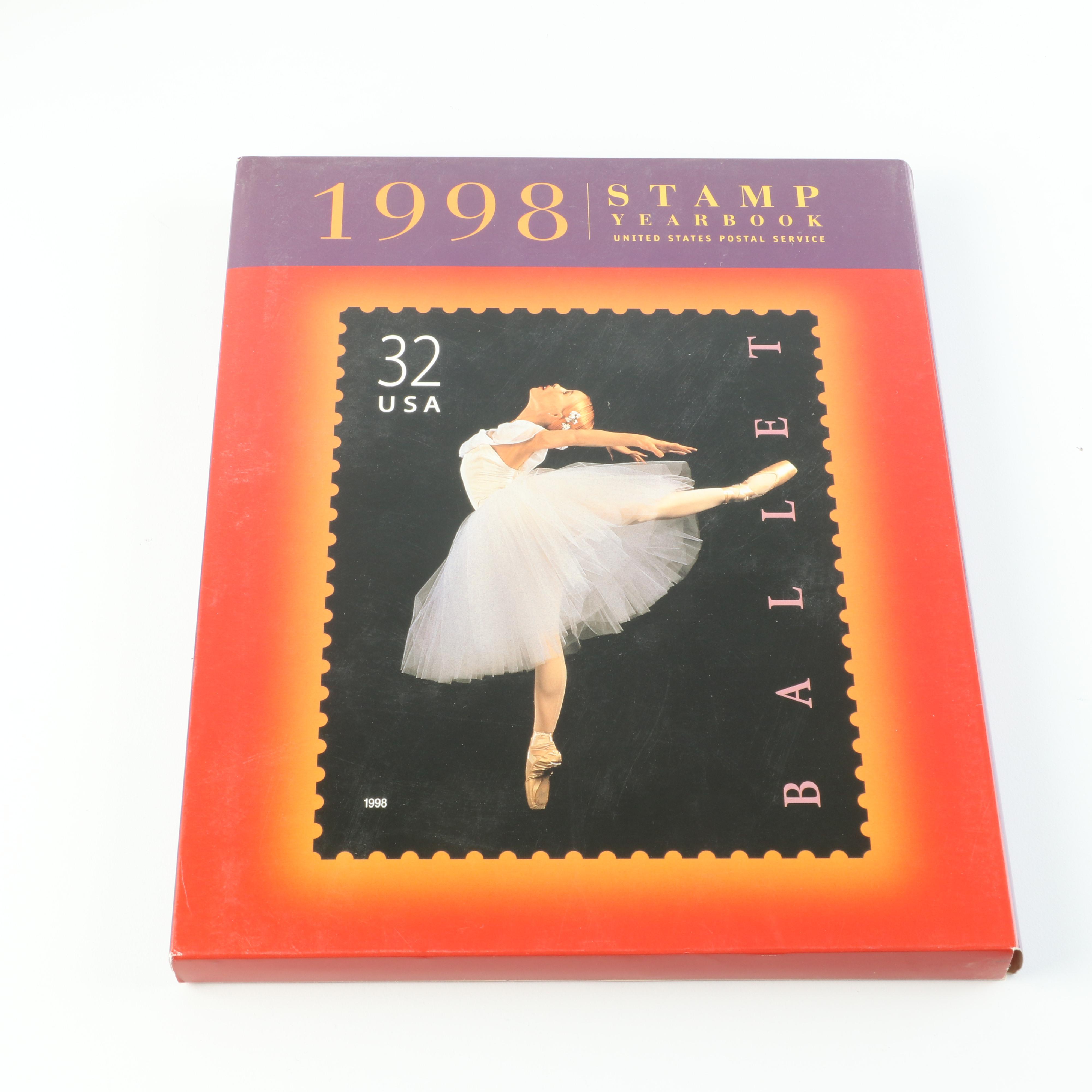 Collection of United States Commemorative Stamp Year Books