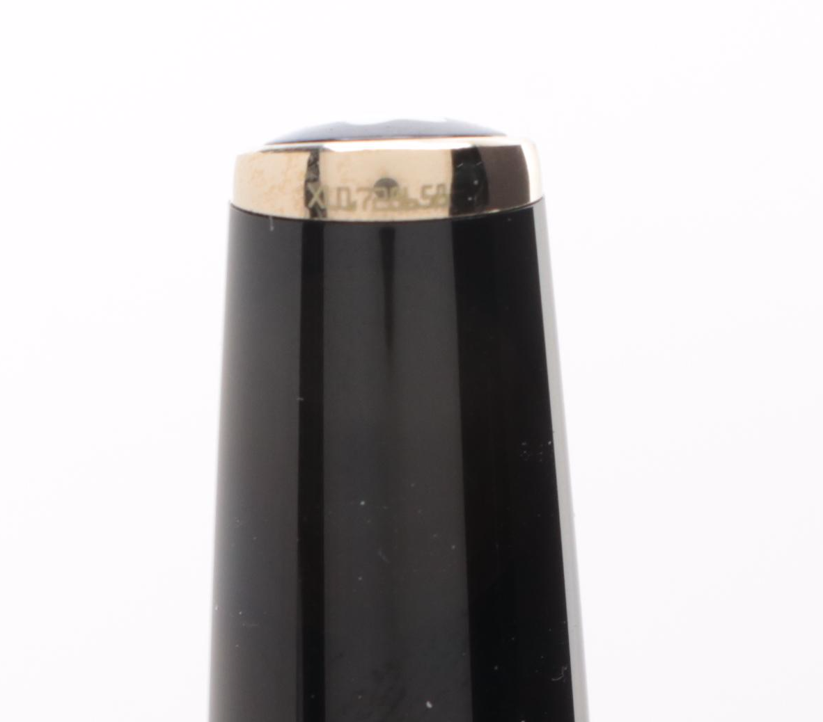 Montblanc Rollerball Pen in Black and Gold Tone with Case