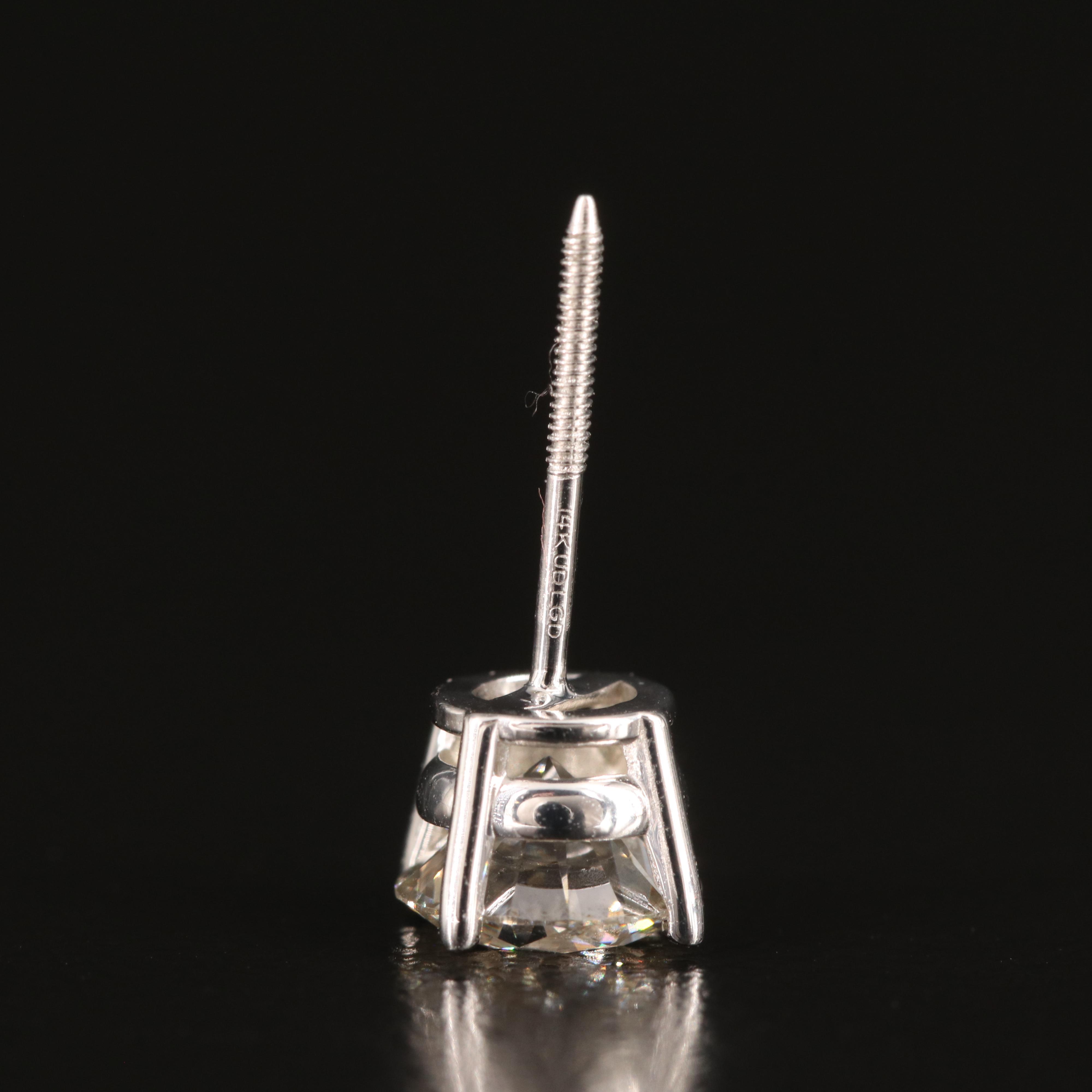 14K 1.45 CTW Lab Grown Diamond Stud Earrings