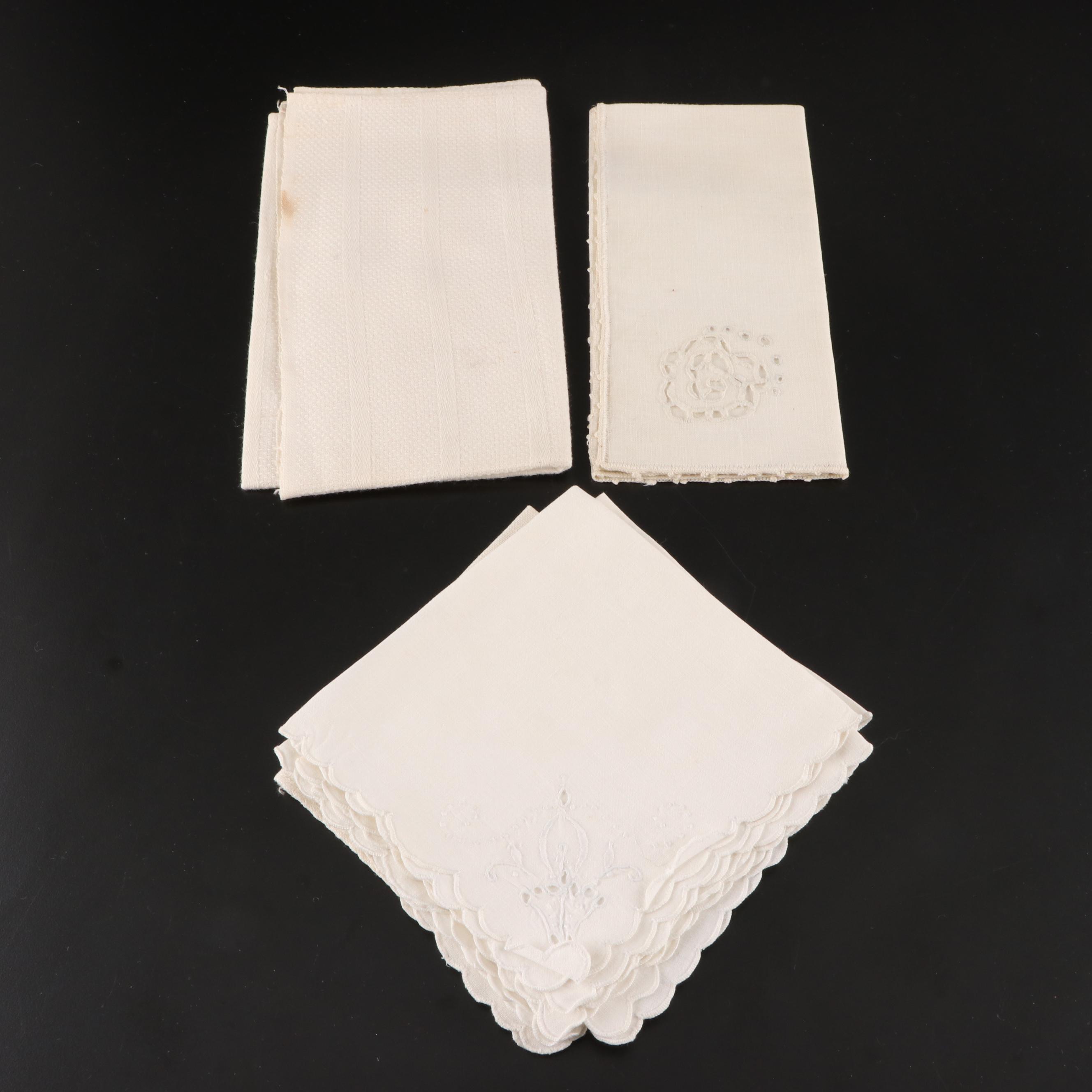 Embroidered Table Linens Collection