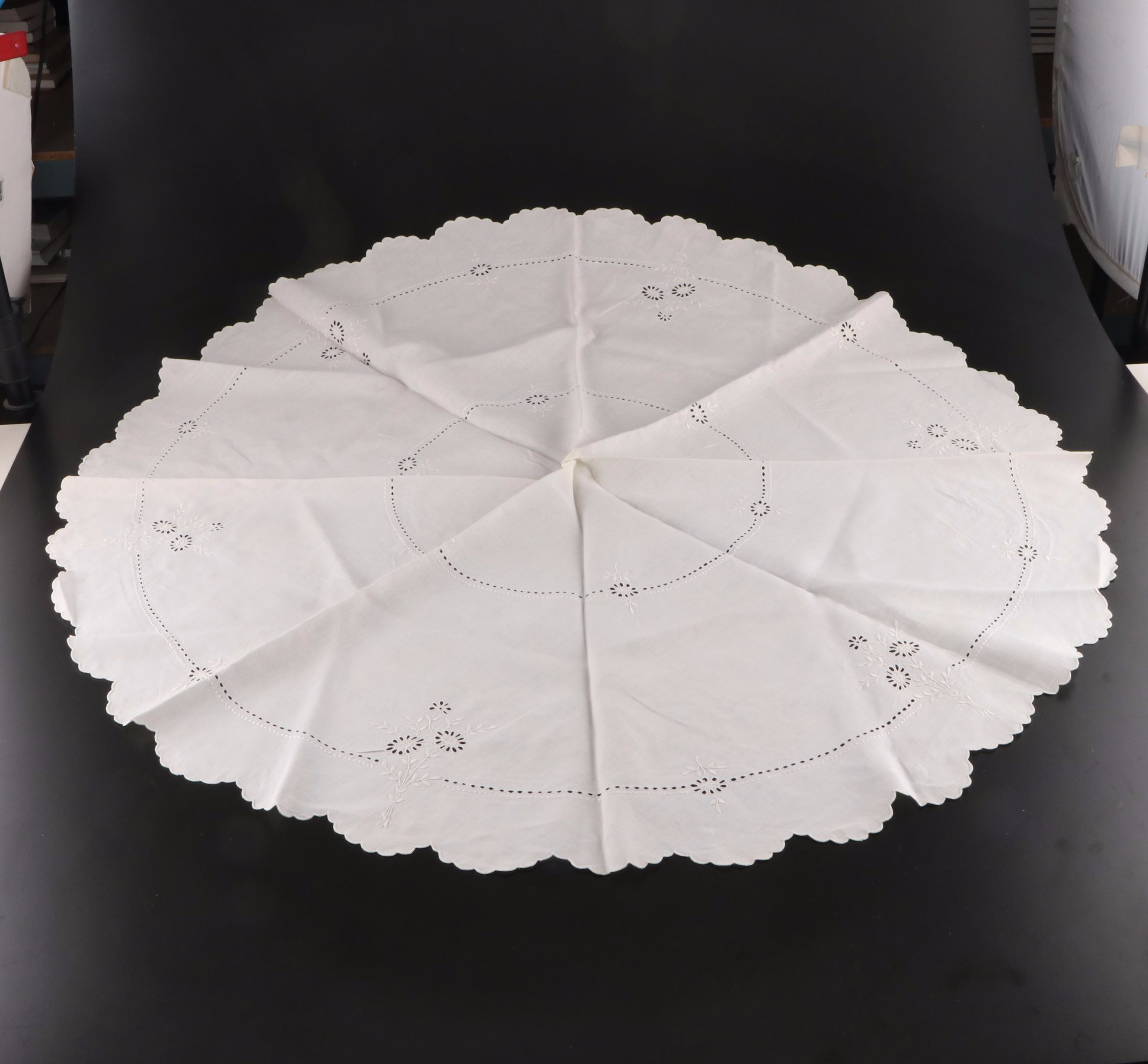 Embroidered Table Linens Collection