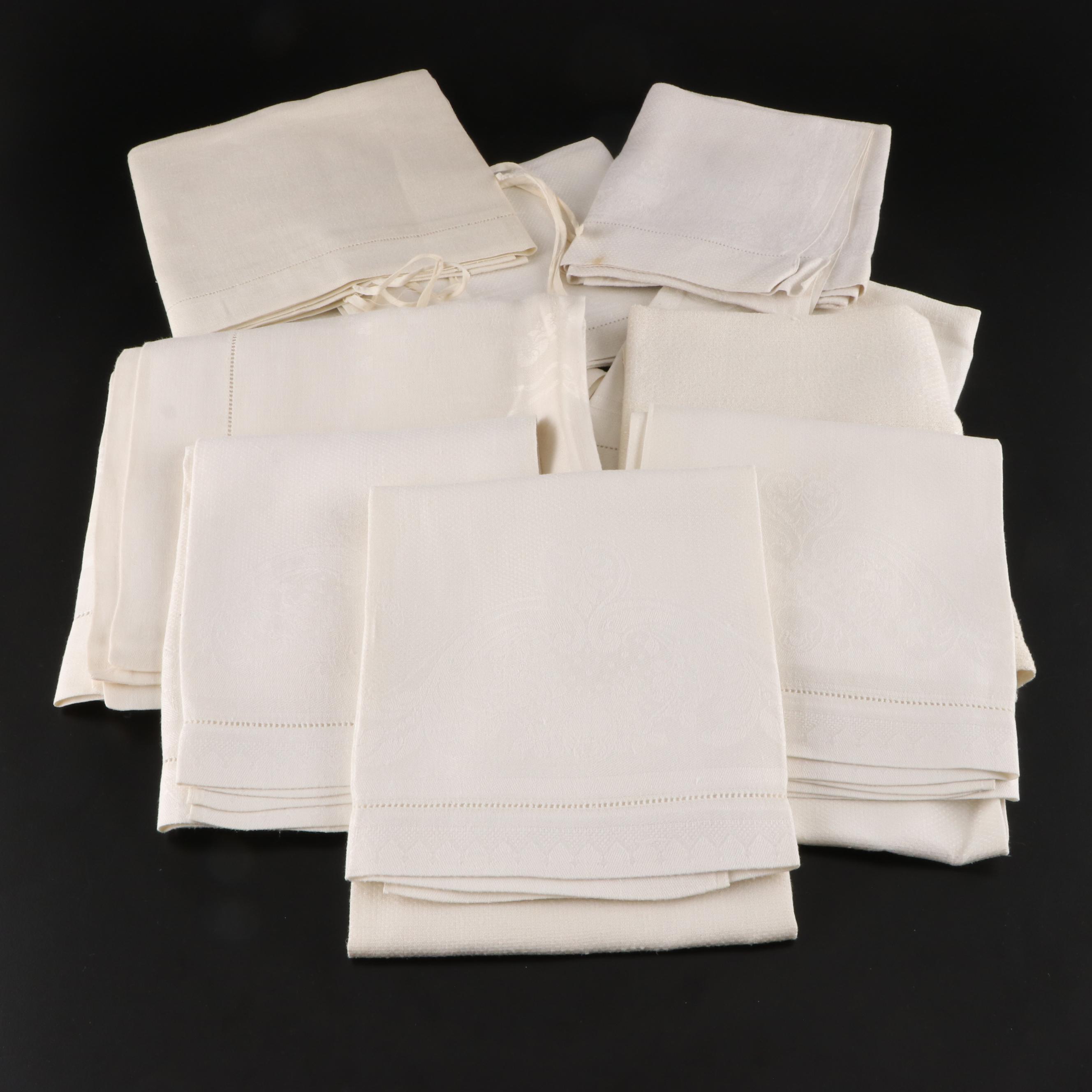 Embroidered Table Linens Collection