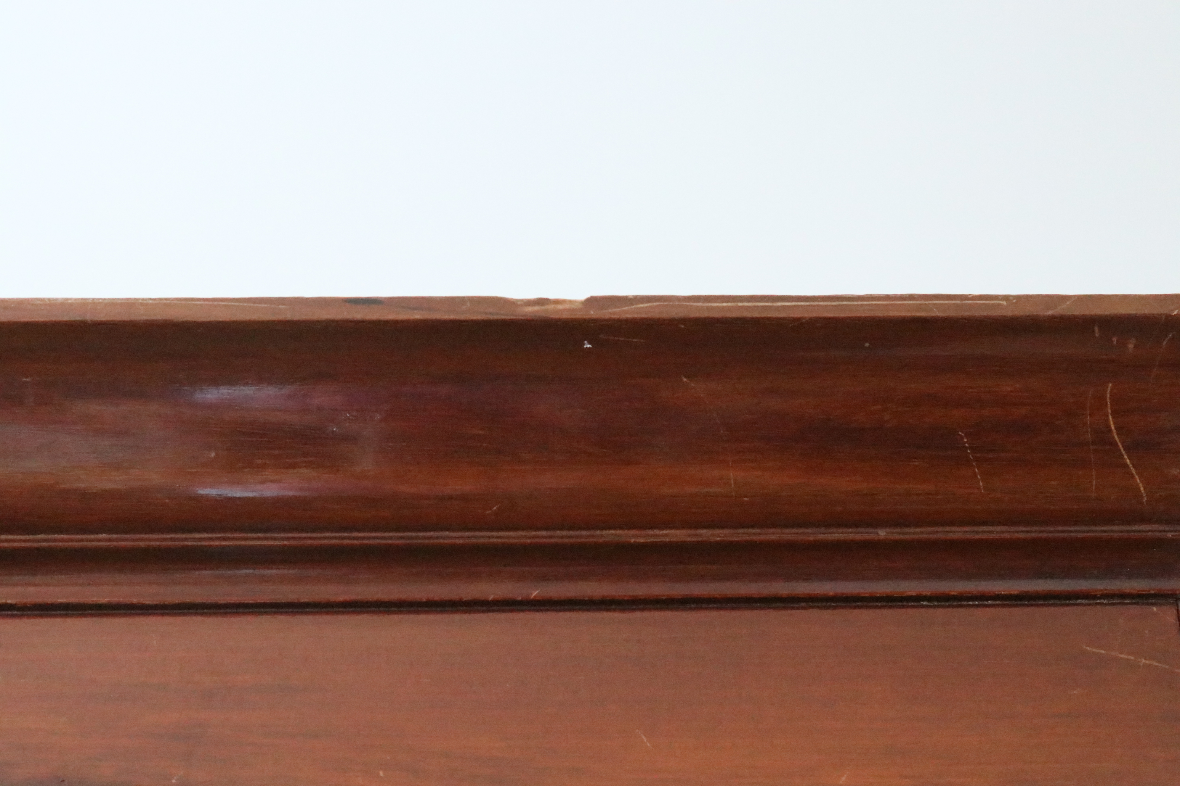 English Walnut Wardrobe, Early 20th Century