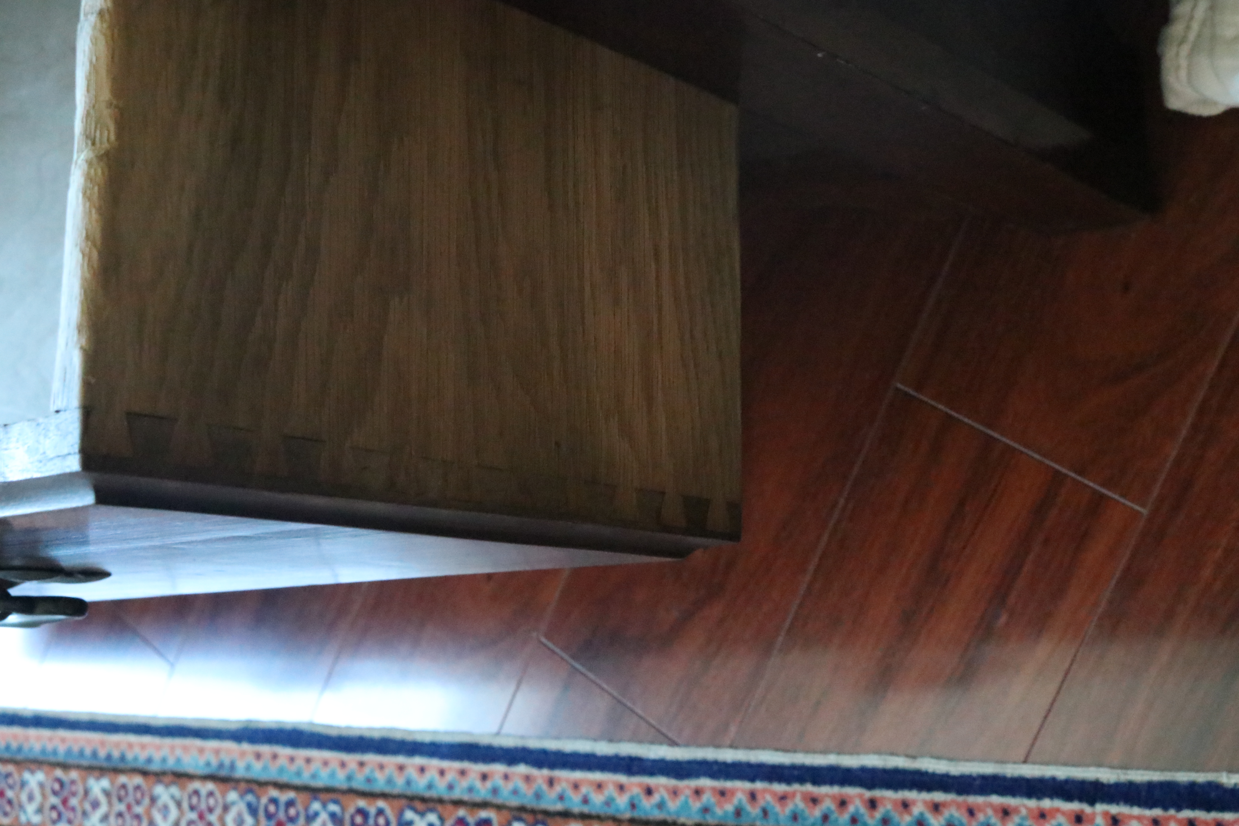 English Walnut Wardrobe, Early 20th Century