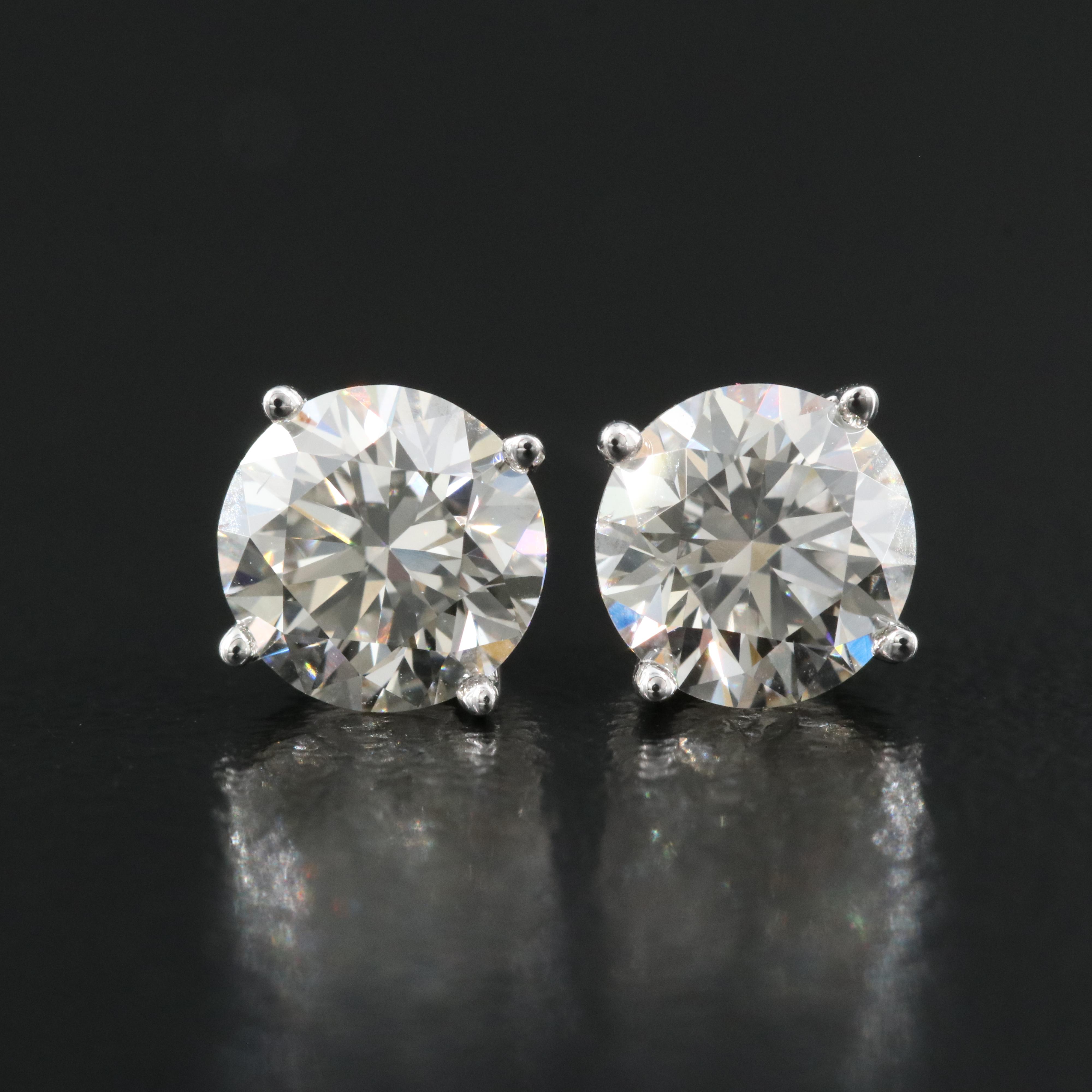 14K 1.52 CTW Lab Grown Diamond Stud Earrings