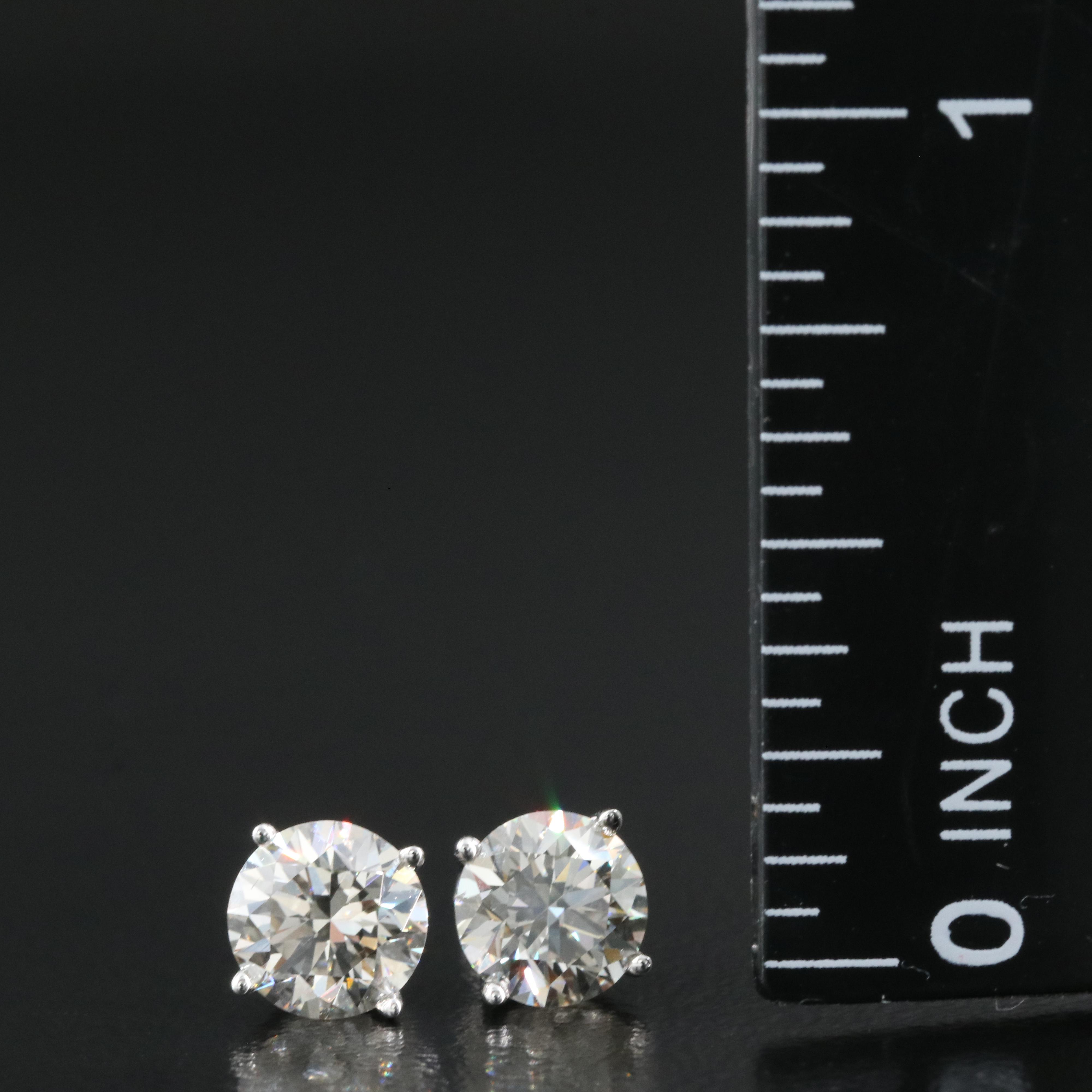 14K 1.52 CTW Lab Grown Diamond Stud Earrings