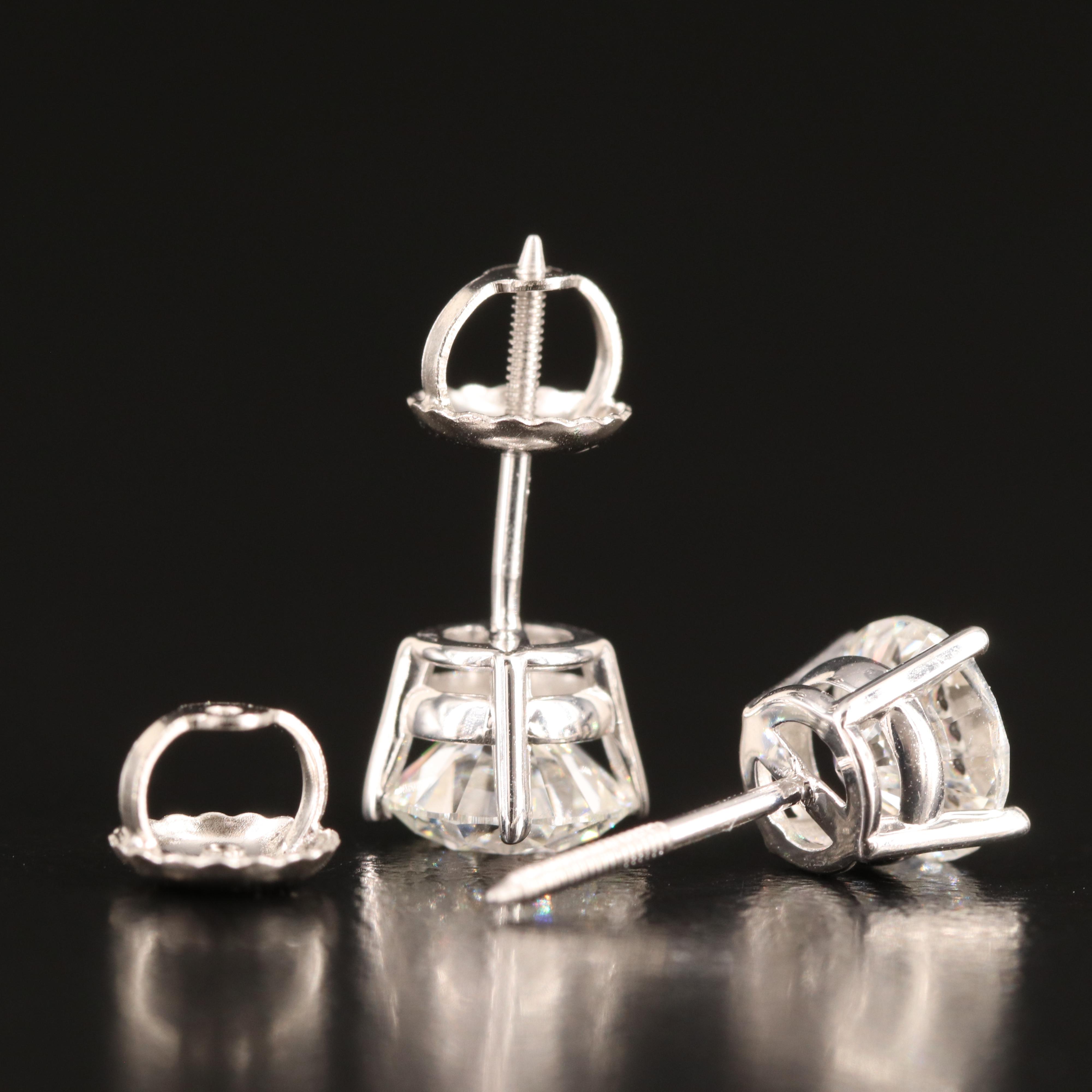 14K 1.60 CTW Lab Grown Diamond Stud Earrings