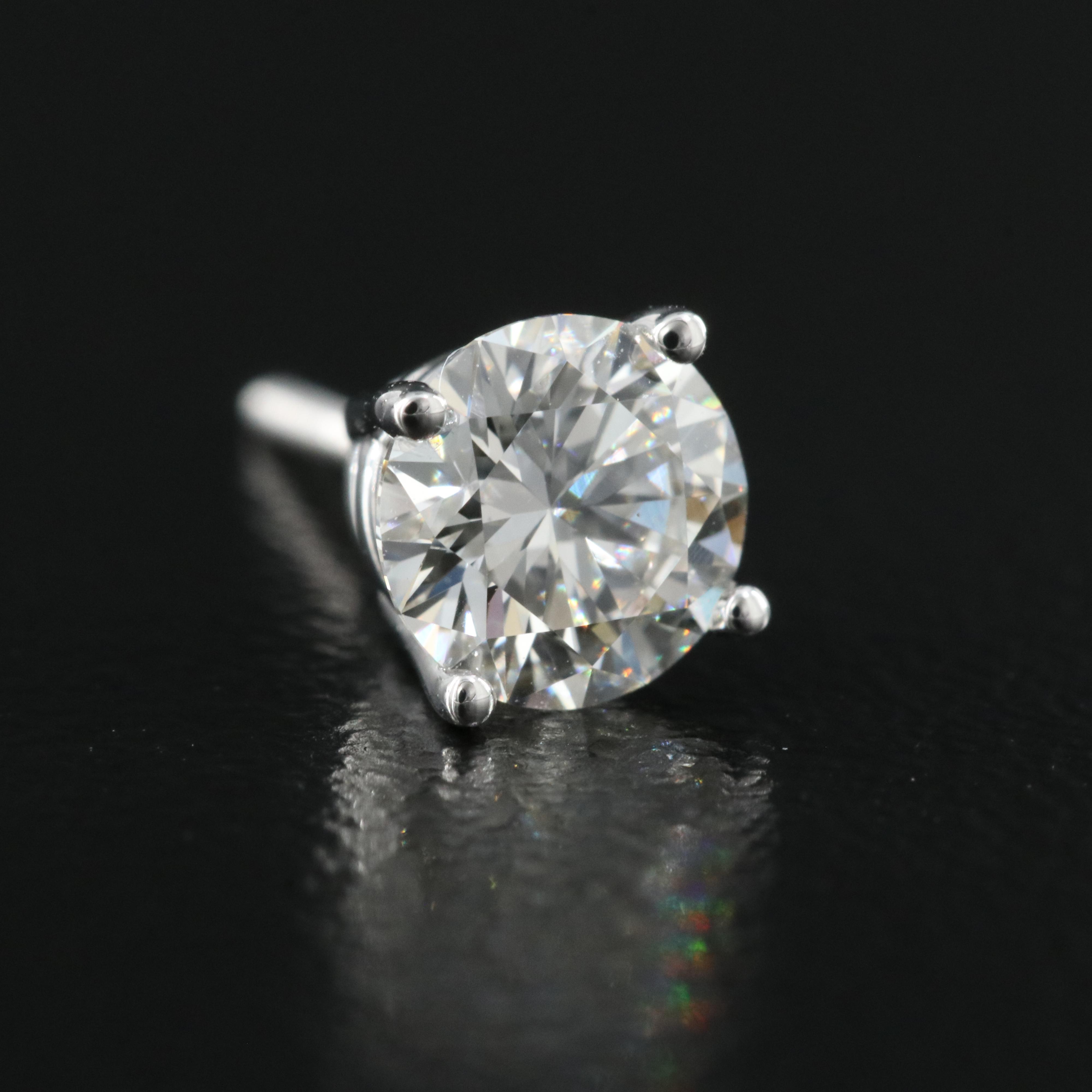 14K 1.14 CTW Lab Grown Diamond Stud Earrings