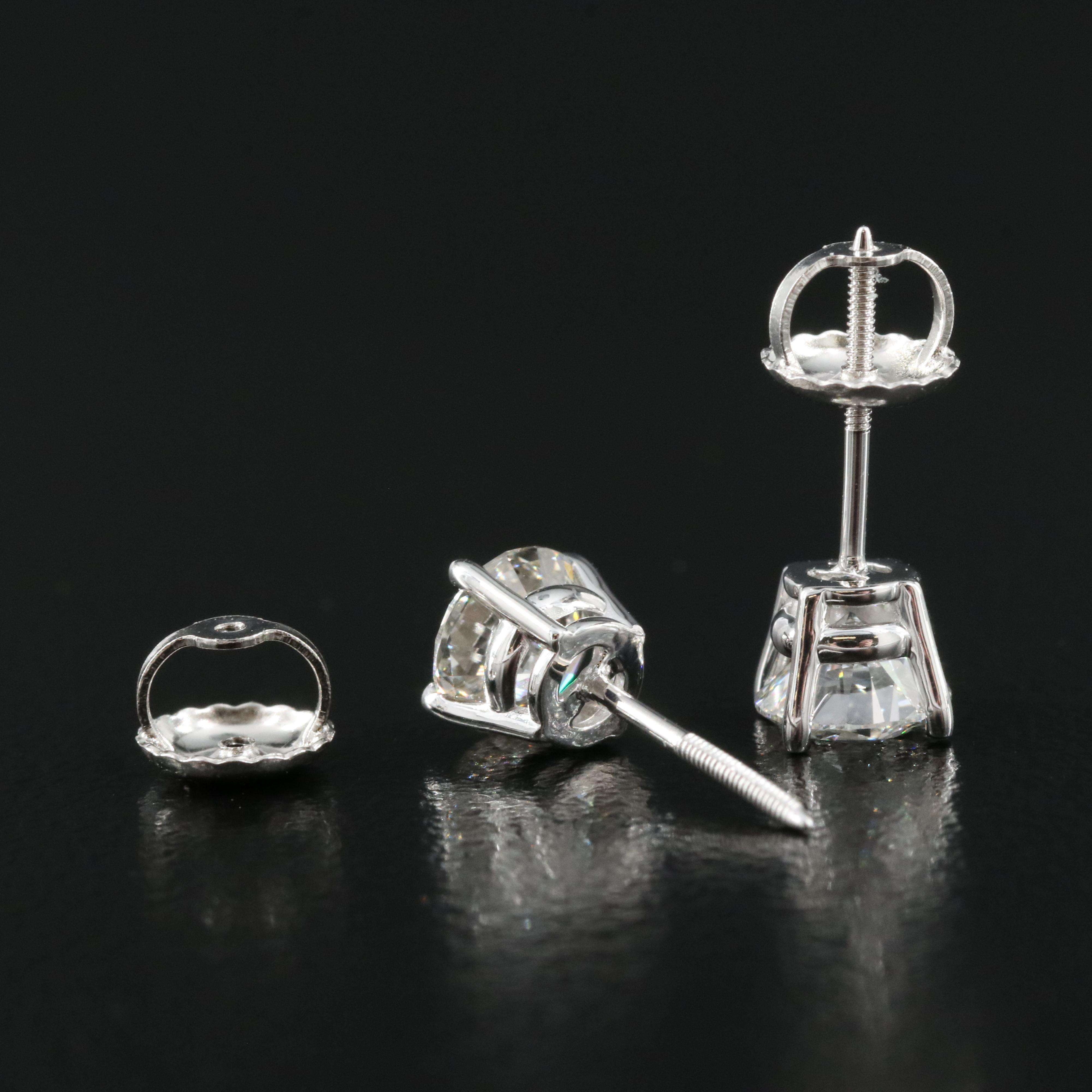 14K 1.14 CTW Lab Grown Diamond Stud Earrings