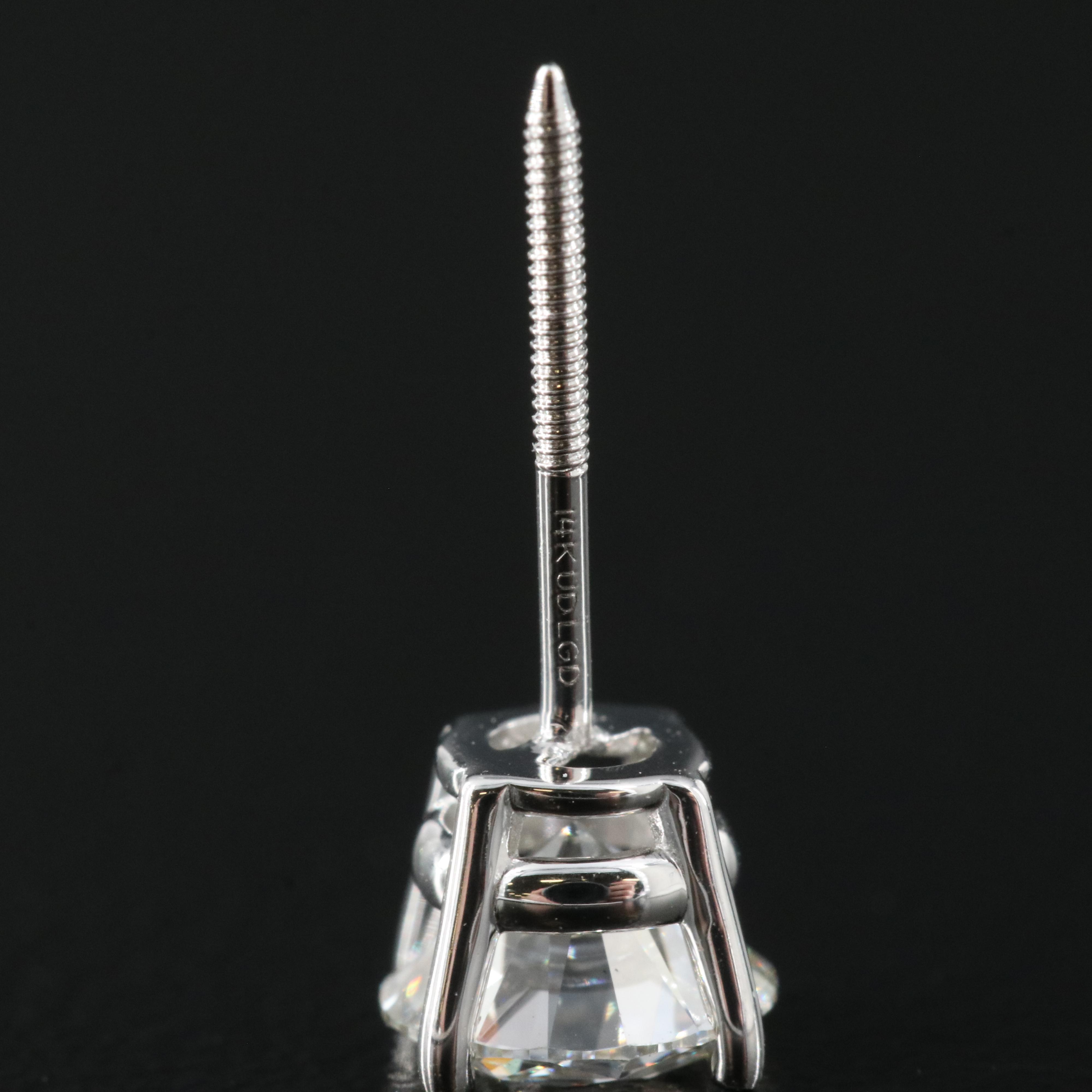 14K 1.14 CTW Lab Grown Diamond Stud Earrings