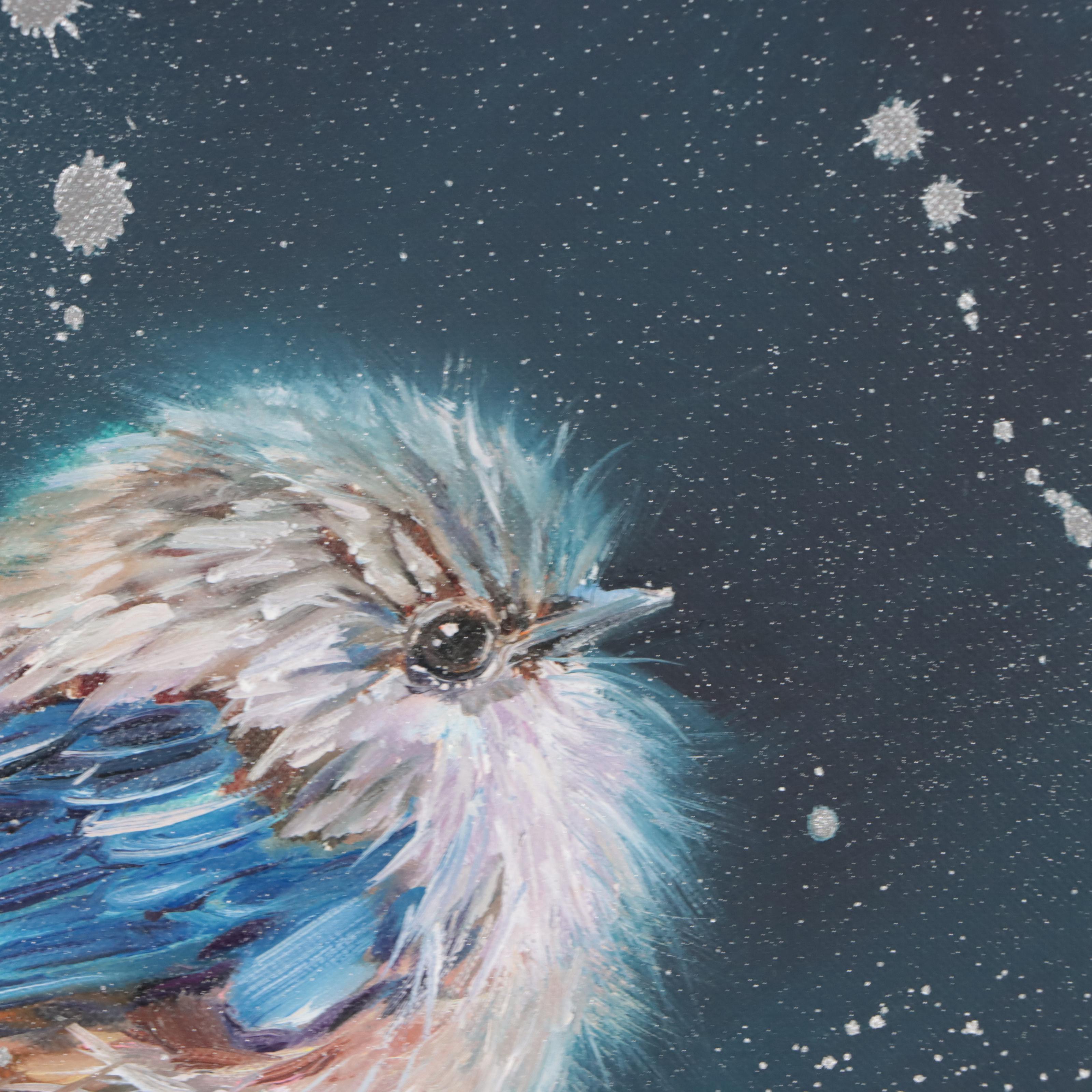 Inga Kovalenko Oil Painting of Bird, 2023