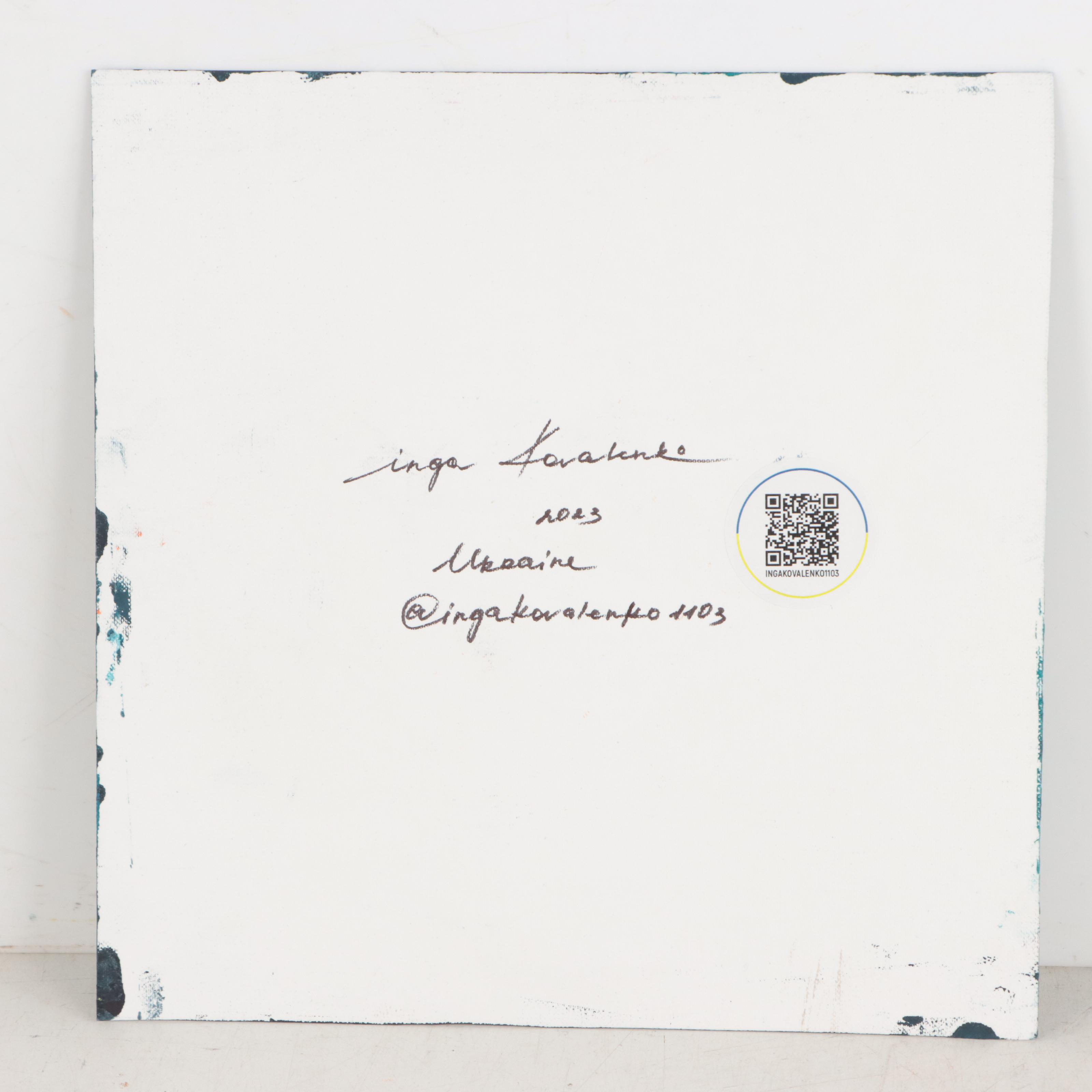 Inga Kovalenko Oil Painting of Bird, 2023