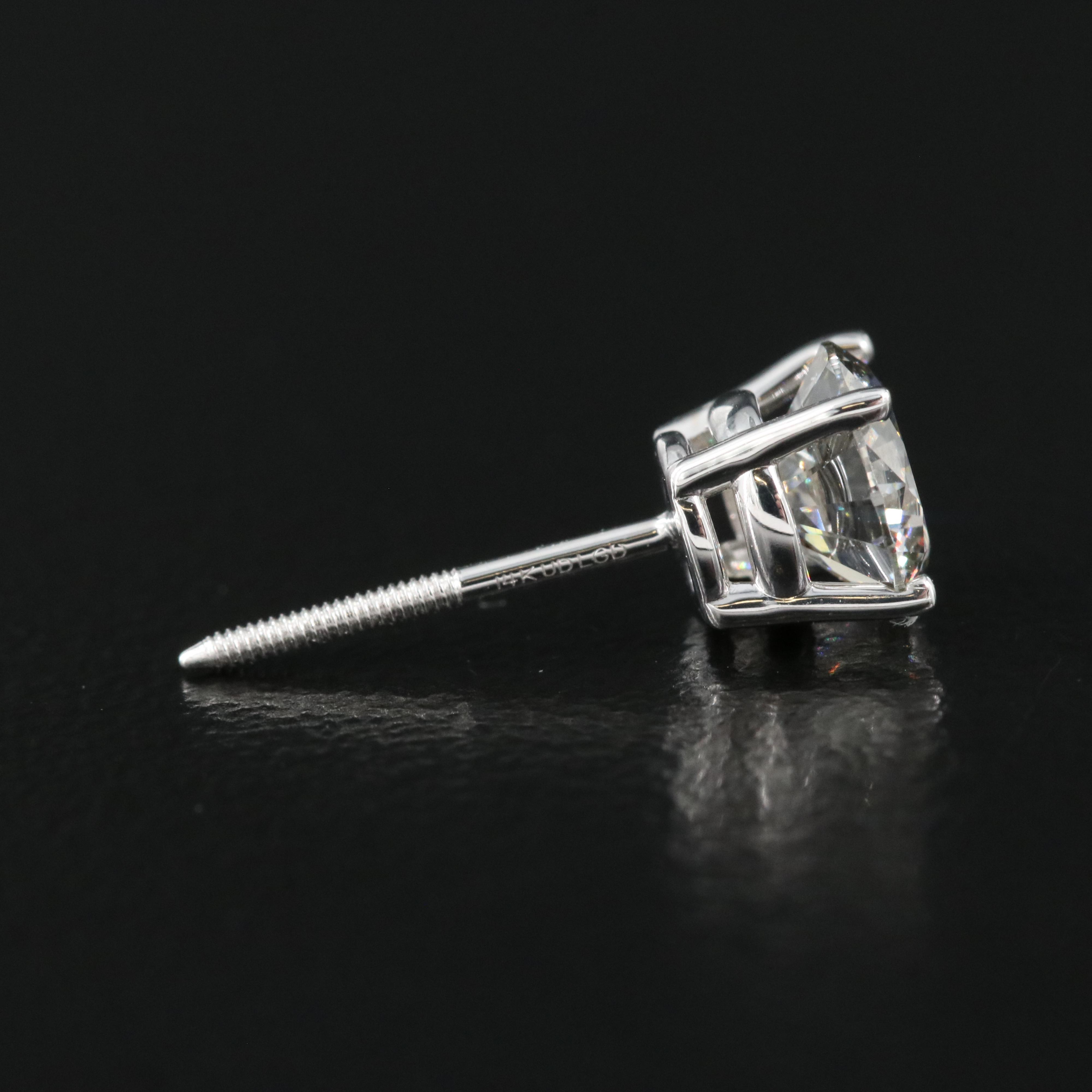 14K 1.11 CTW Lab Grown Diamond Stud Earrings