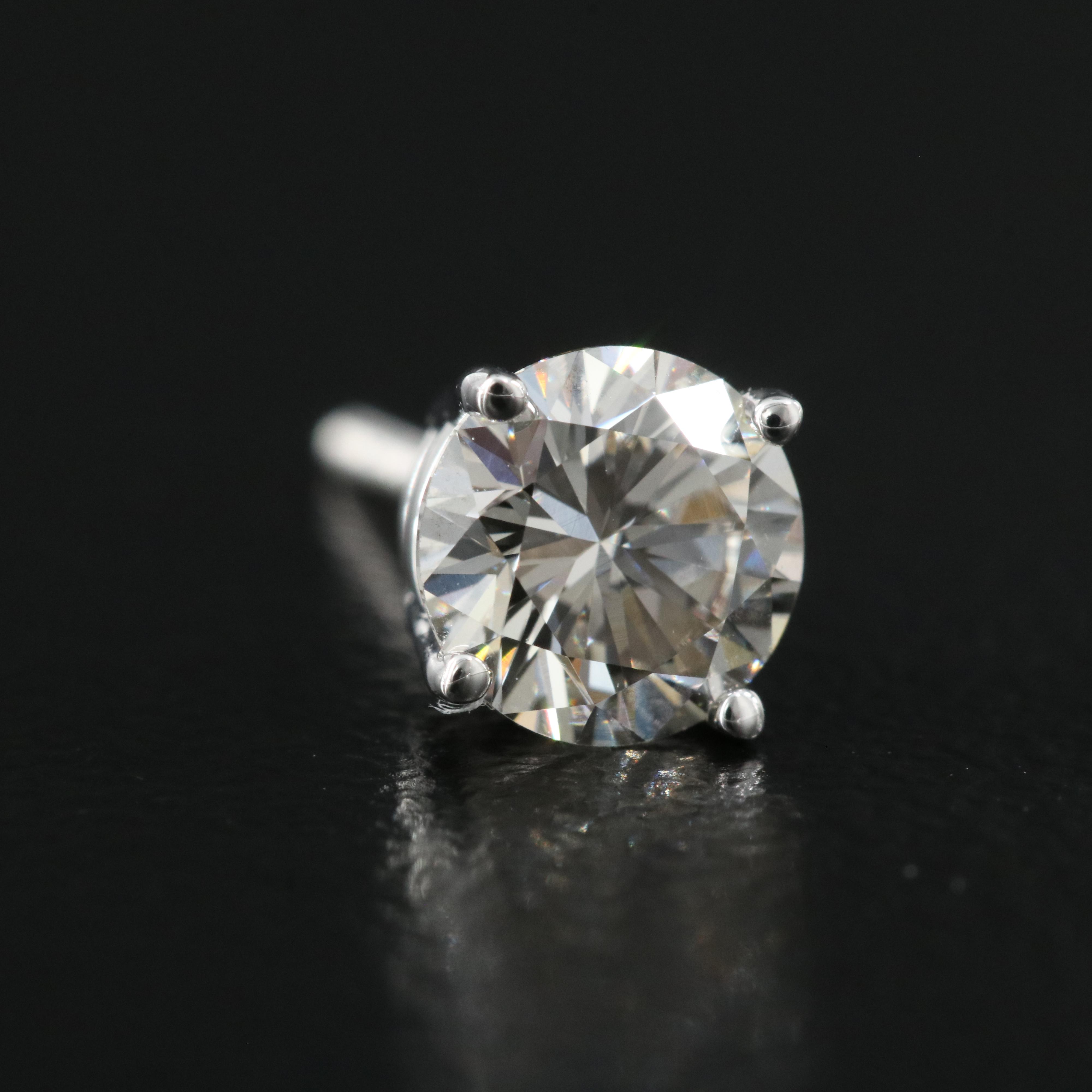 14K 1.11 CTW Lab Grown Diamond Stud Earrings