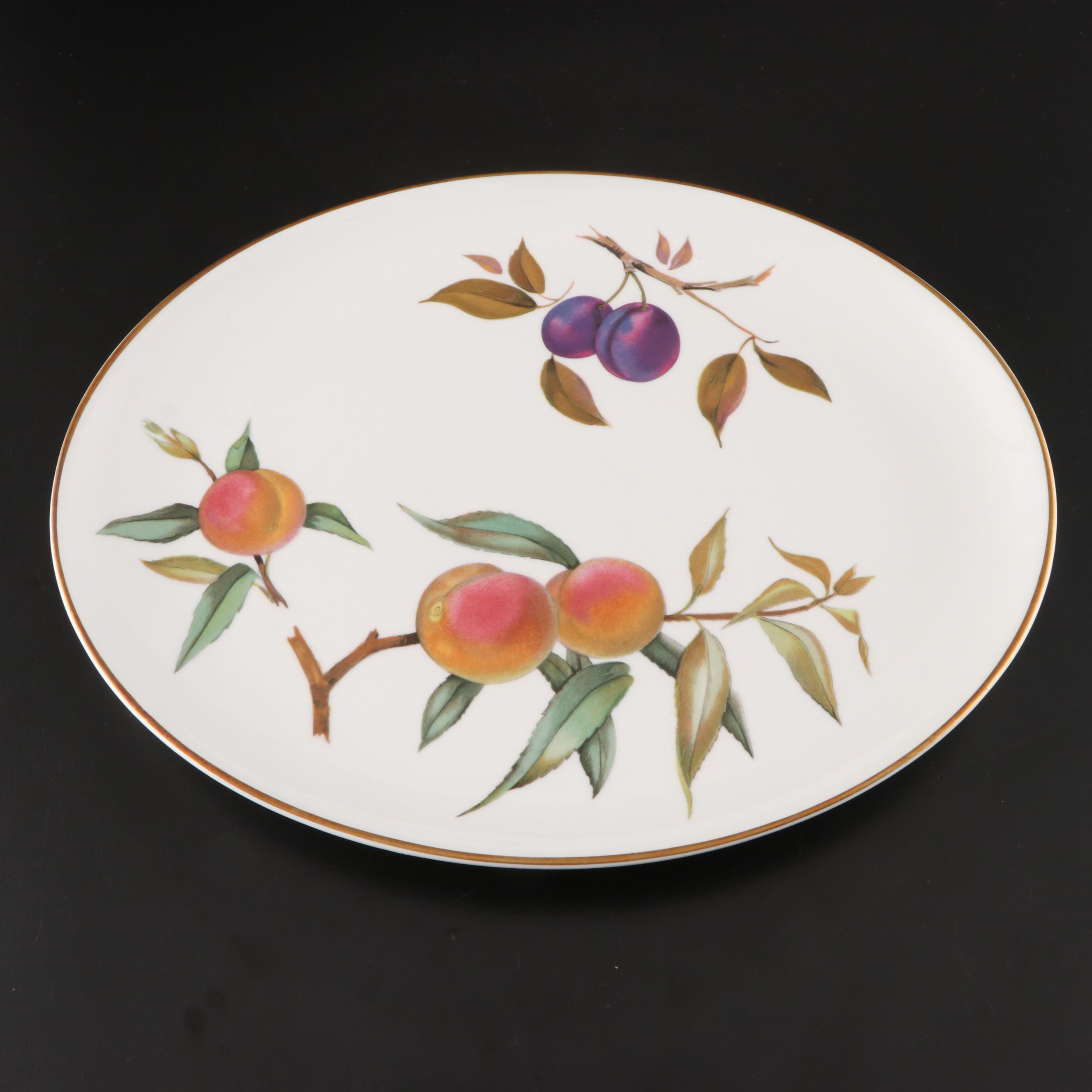 Royal Worcester "Evesham Gold" Porcelain Serveware