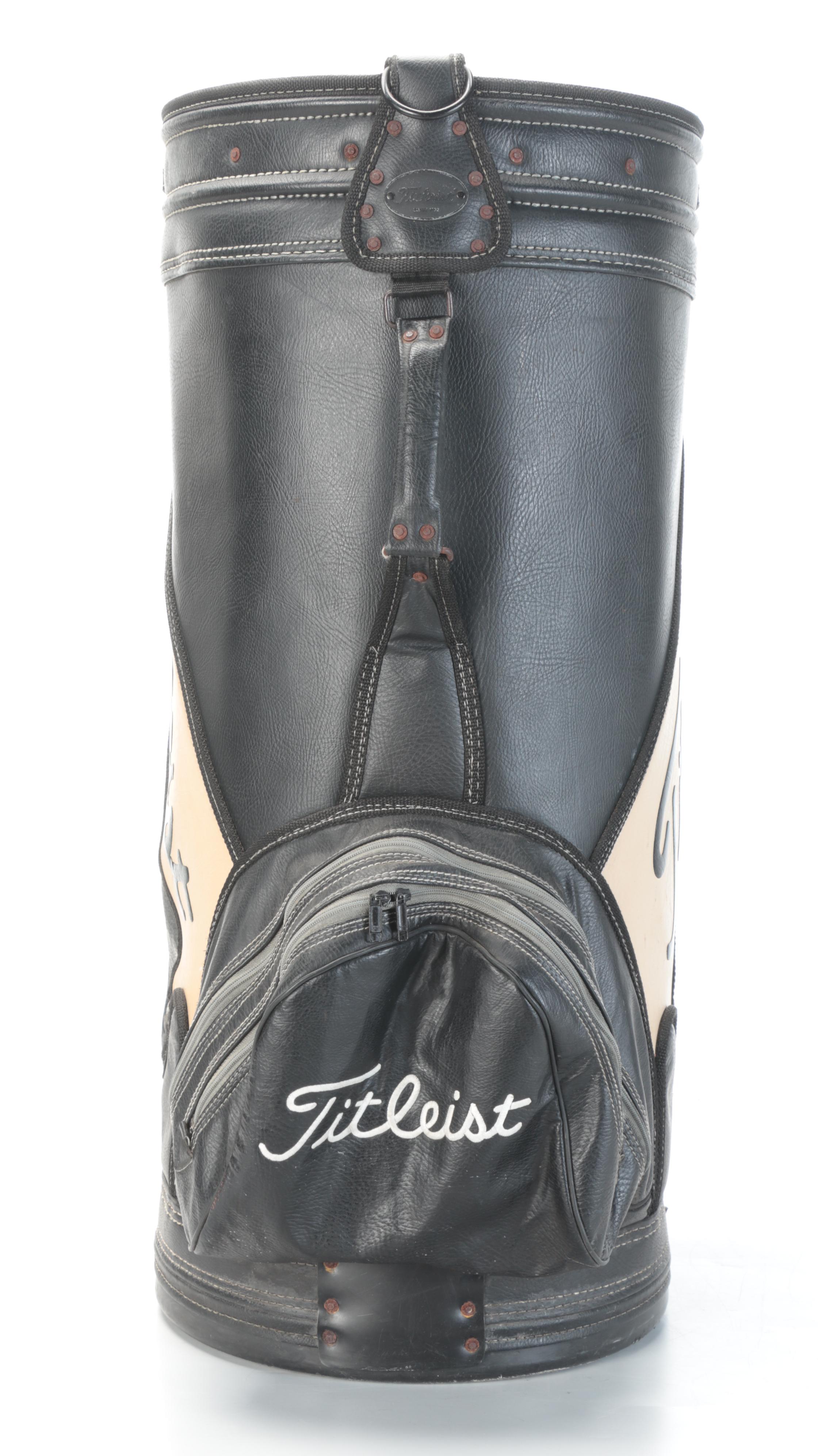 Titleist Large-Scale Black and White Golf Bag Pro Shop Display, 1970s-1980s