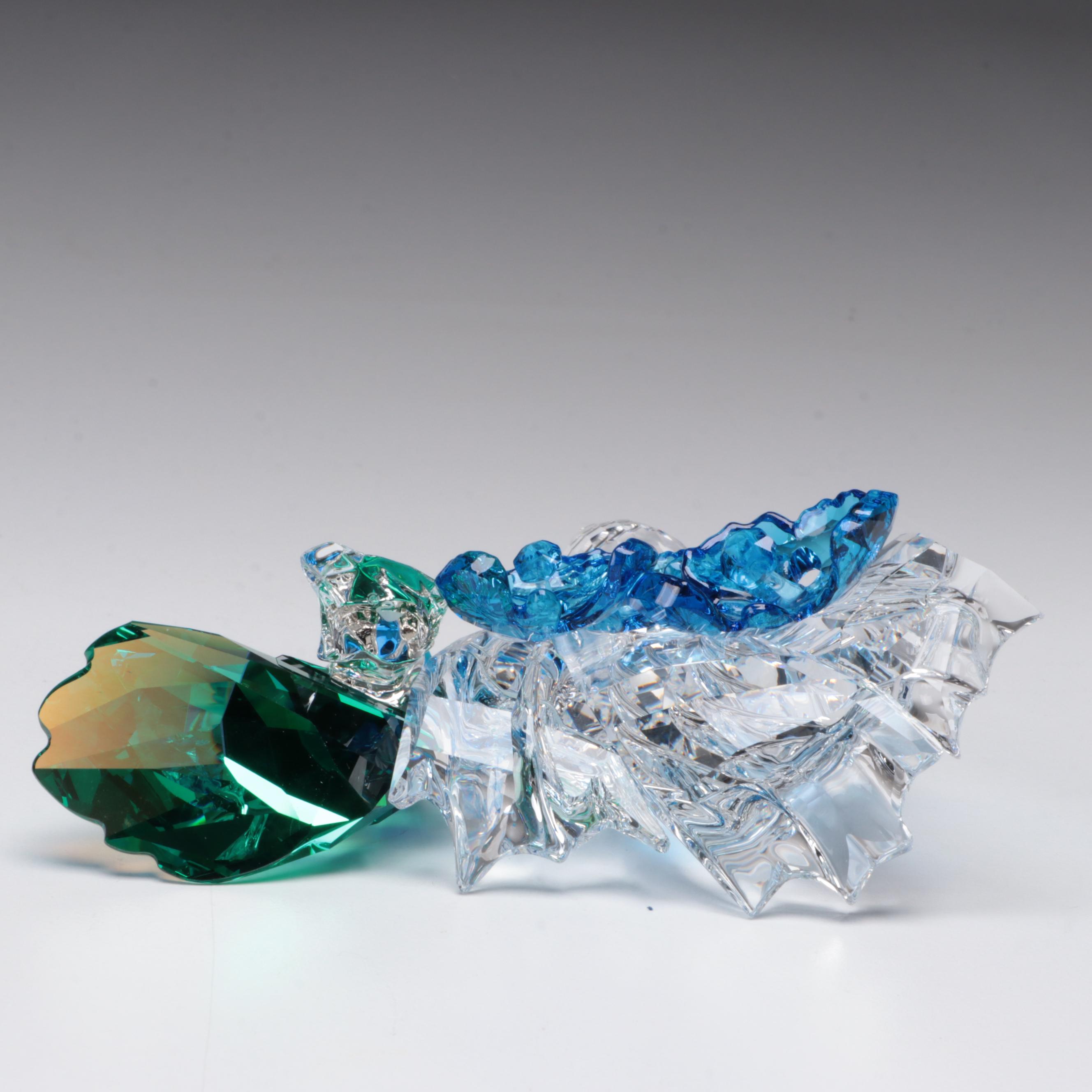 Swarovski Annual Edition "Peacock Arya" and More Crystal Peacock Figurines