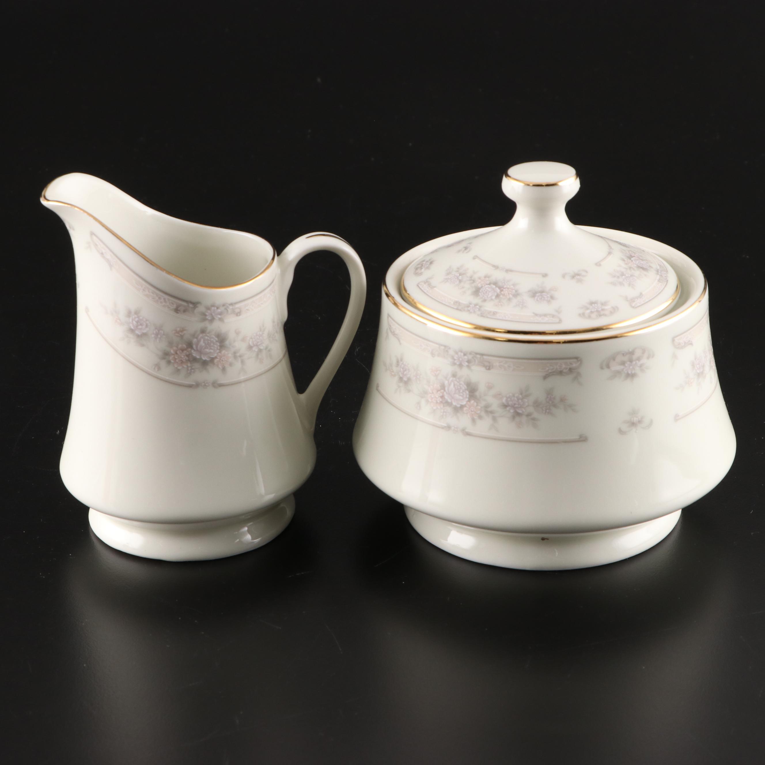 Royal Limited "Antique Lace" Dinnerware with Saxon China Covered Bowl