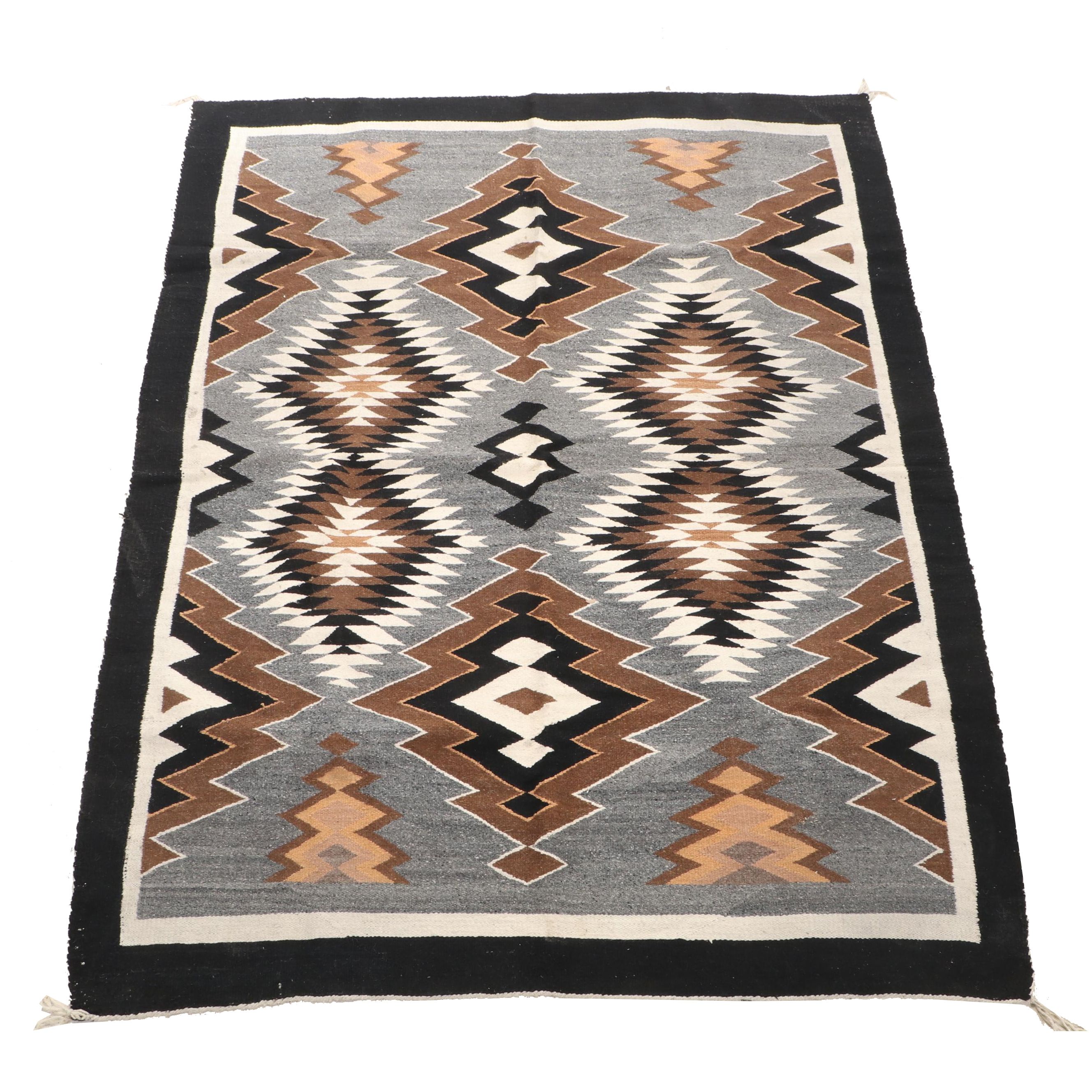 5' x 6' Handwoven Navajo Area Rug
