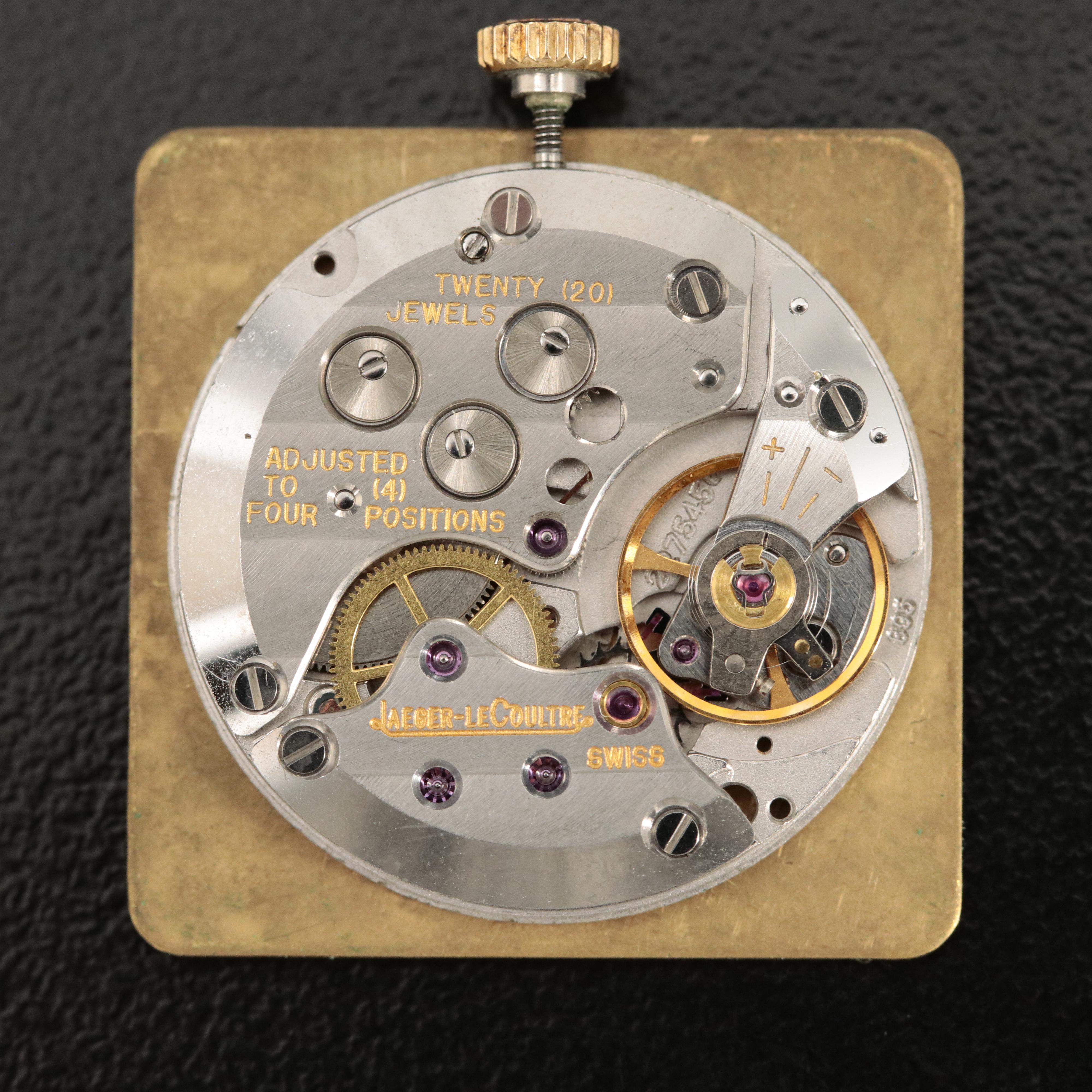 18K Vintage Jaeger-LeCoultre Stem Wind Watch