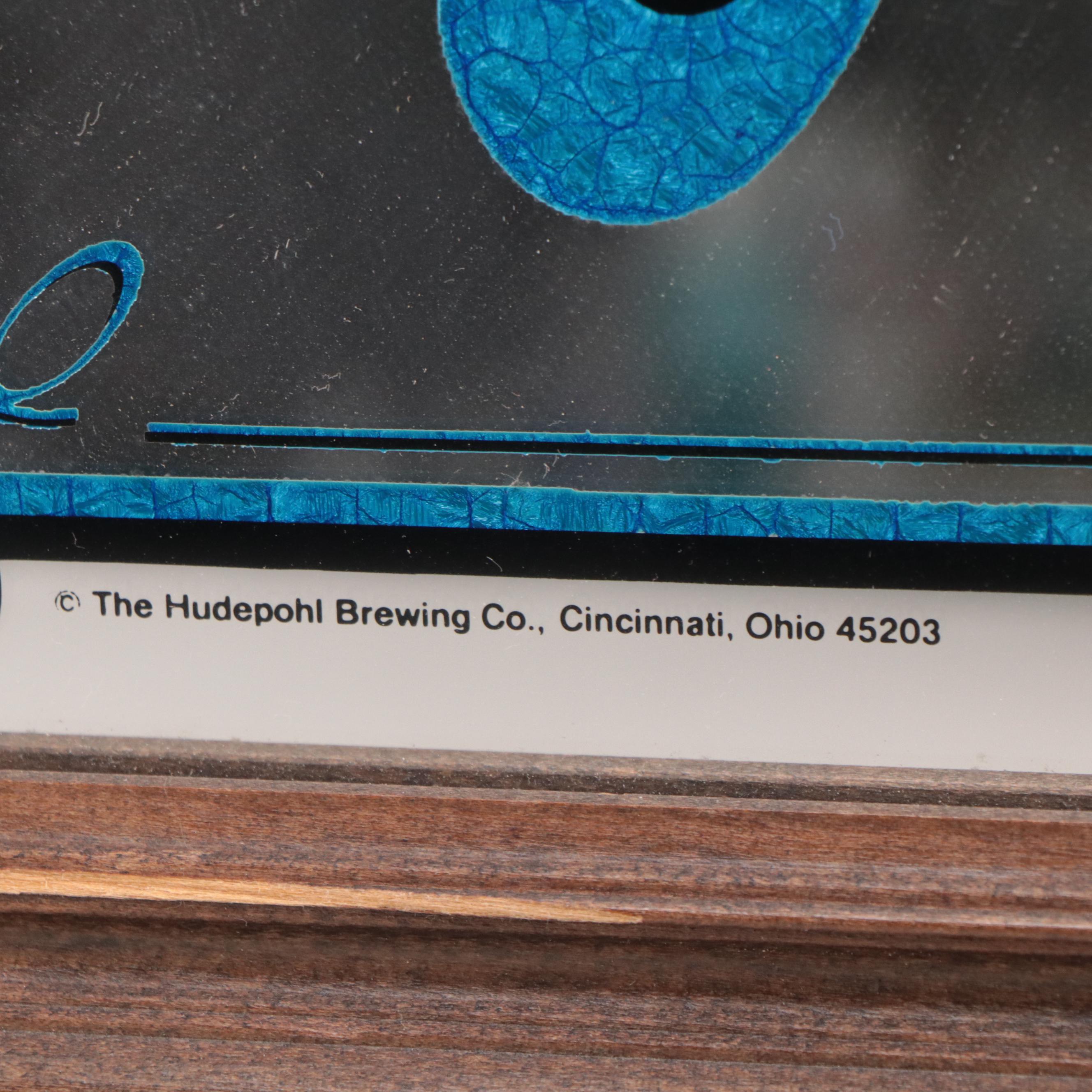 Hudy Delight Beer Mirrored Bar Sign