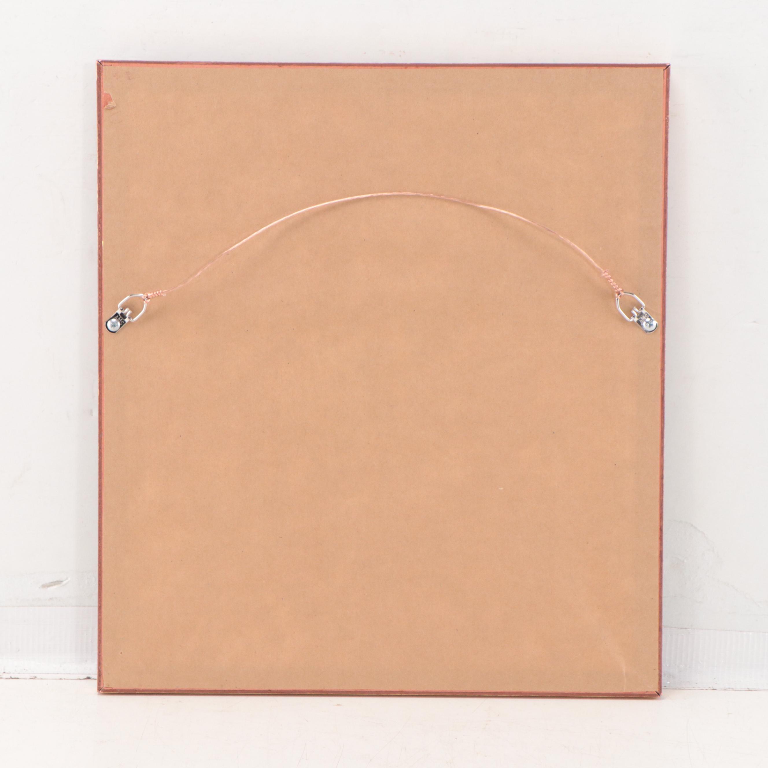 Matthews, Northrup & Co. Wax Engraving Map "The New England States"