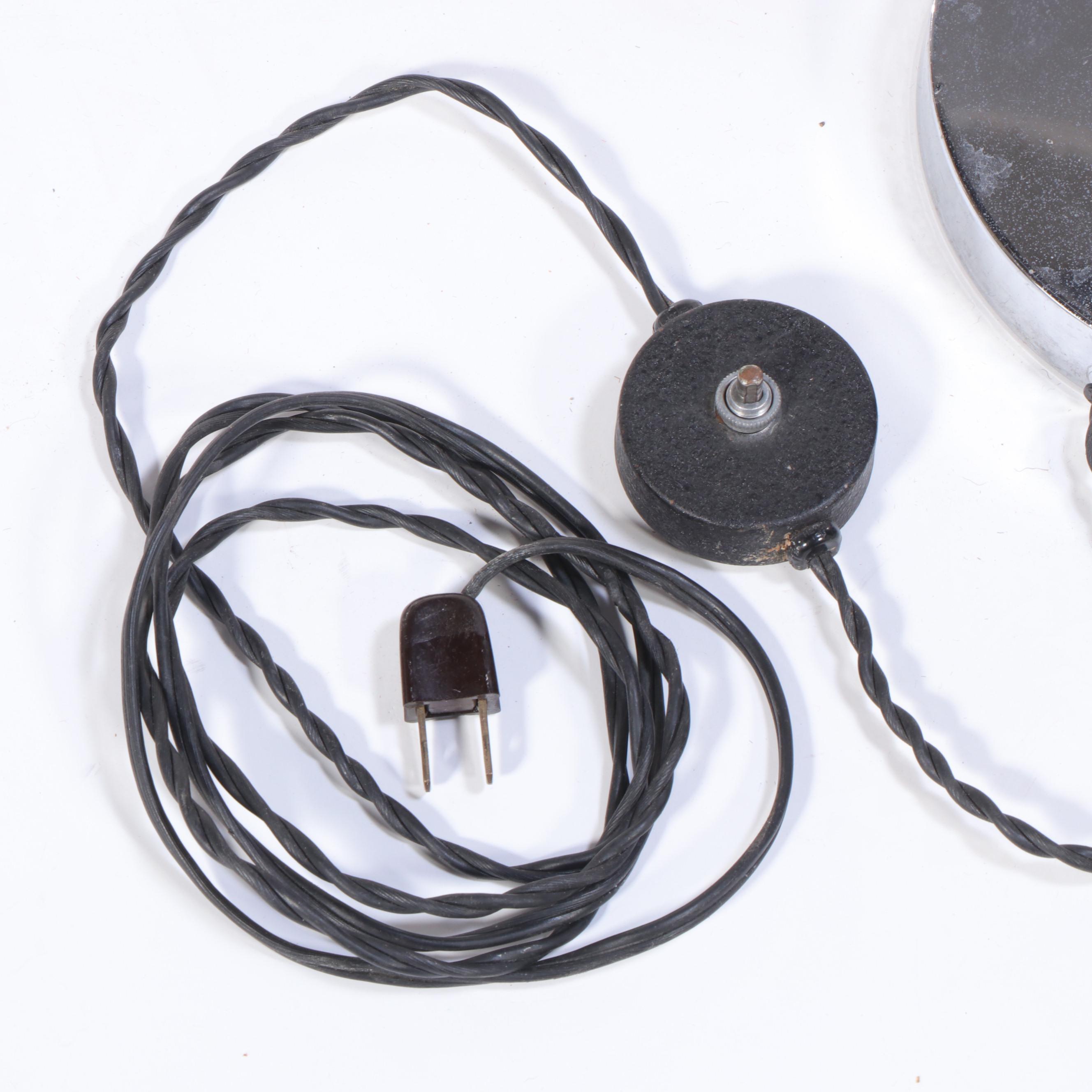 Sonneman Chromed Metal Pharmacy Floor Lamp, Mid-20th Century