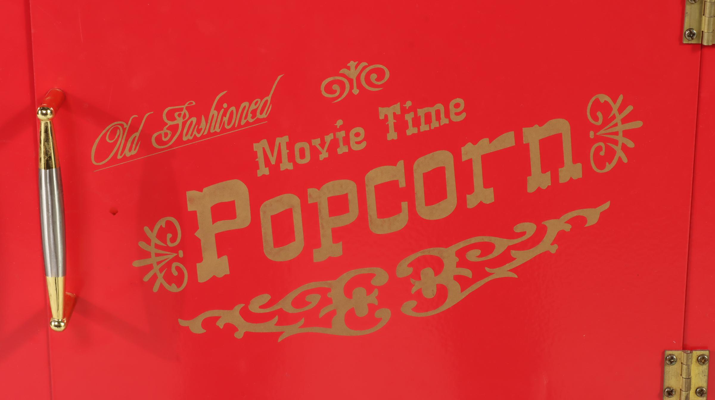 Nostalgia Electrics "Old Fashioned Movie Time" Popcorn Cart