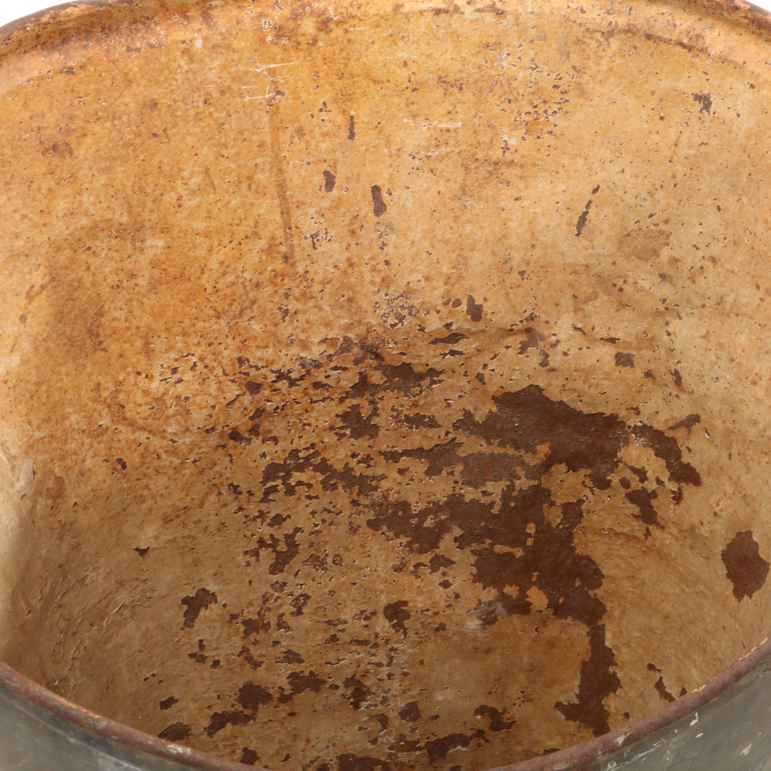 Galvanized Metal Grape Harvesting Bucket