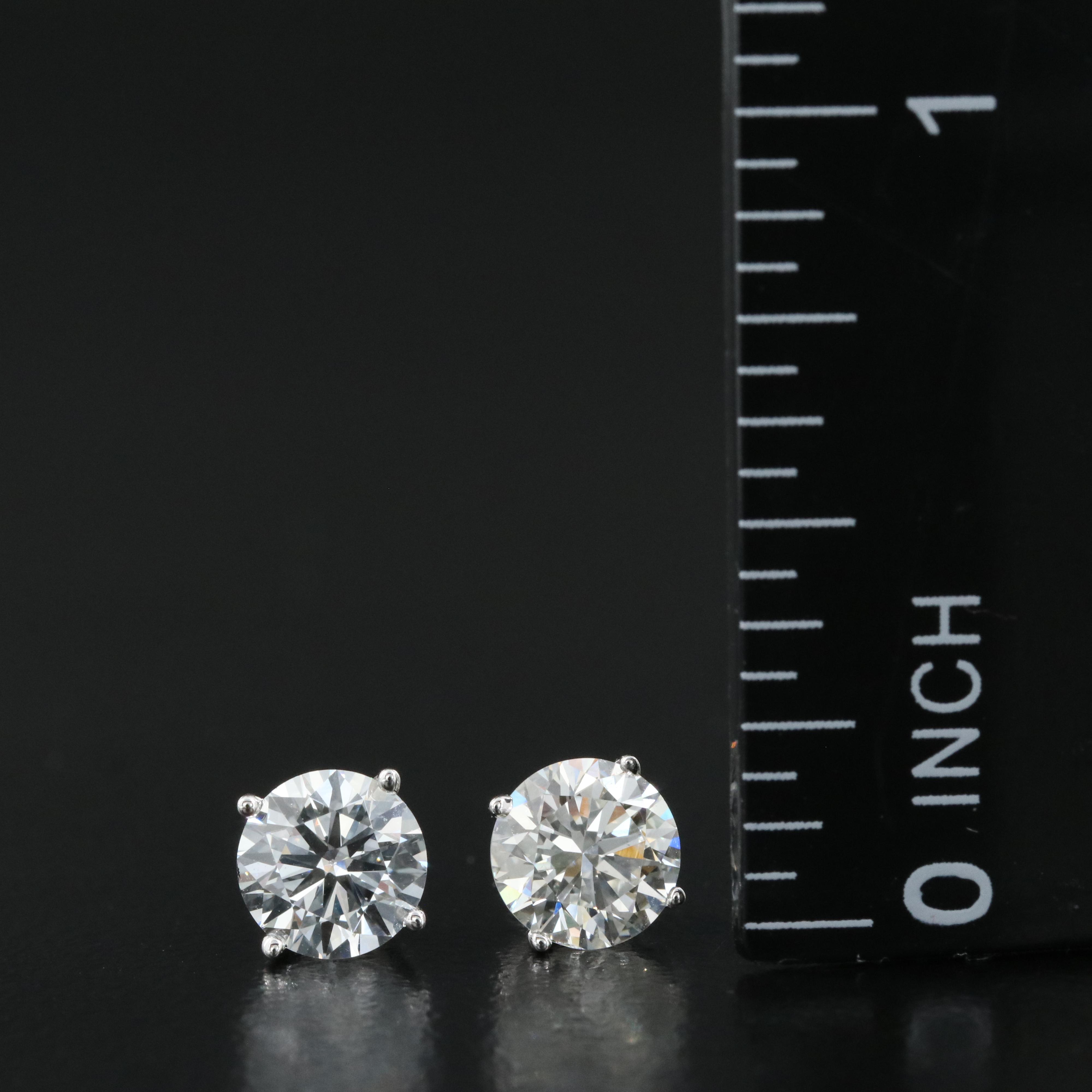 14K 1.56 CTW Lab Grown Diamond Stud Earrings