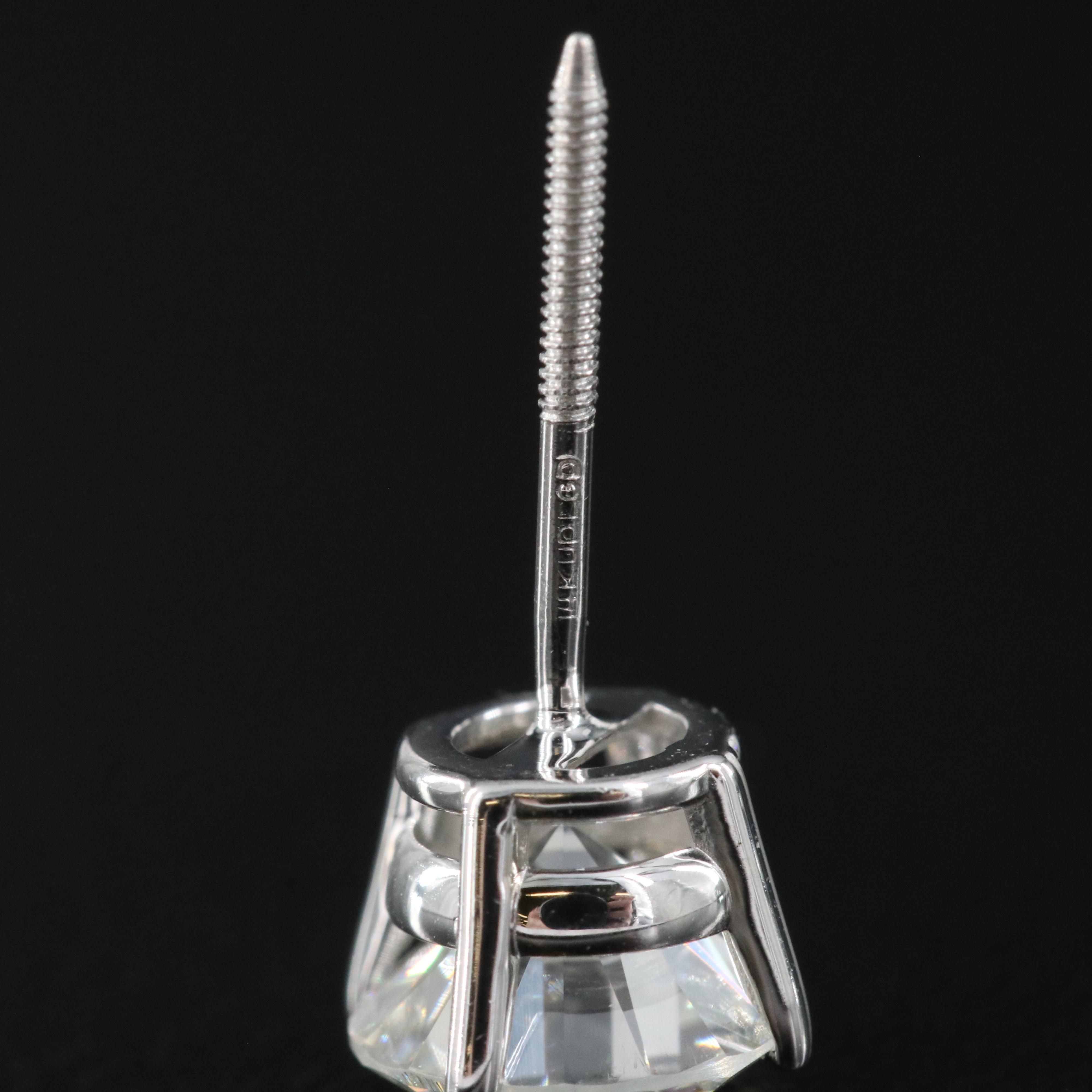 14K 1.56 CTW Lab Grown Diamond Stud Earrings