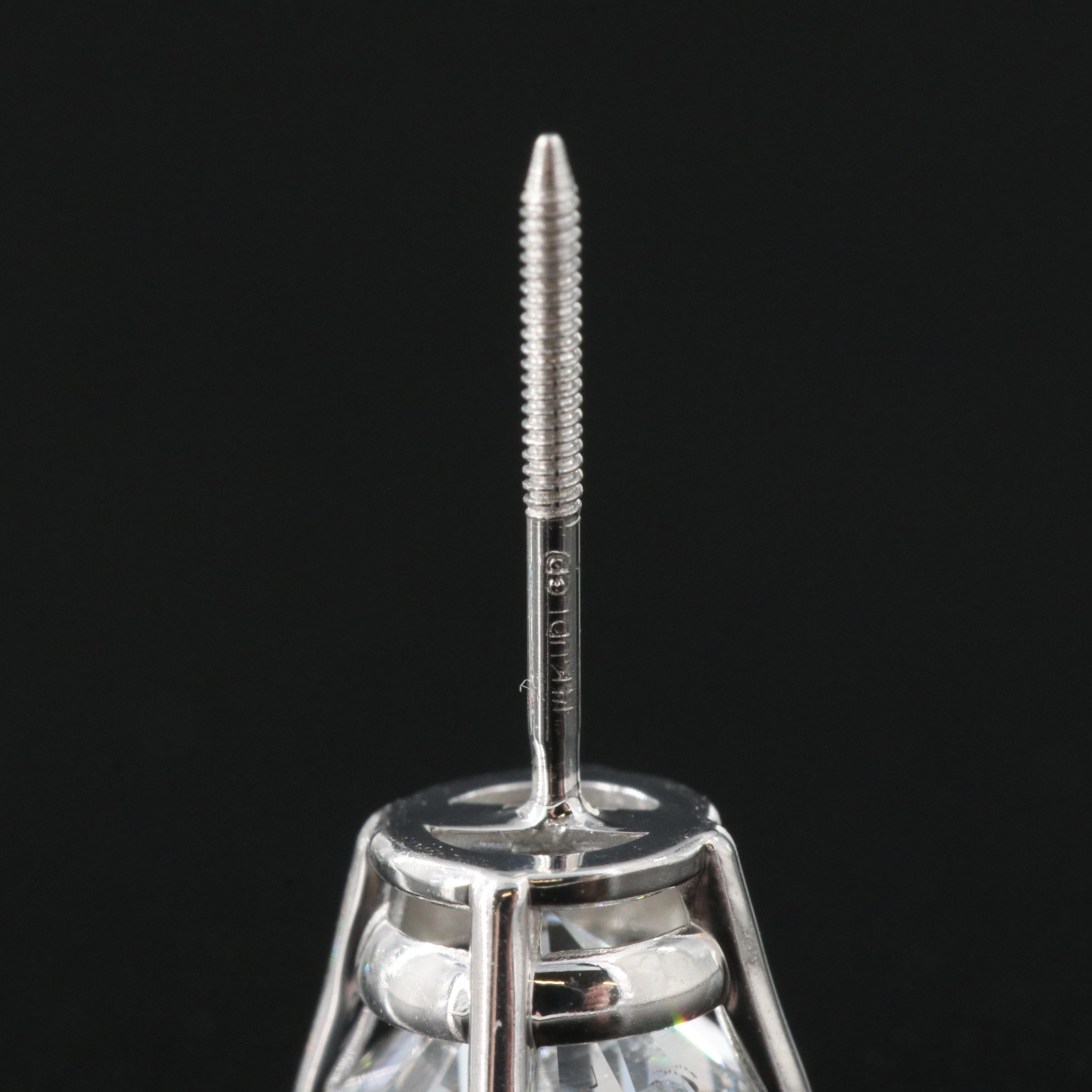 14K 1.62 CTW Lab Grown Diamond Stud Earrings