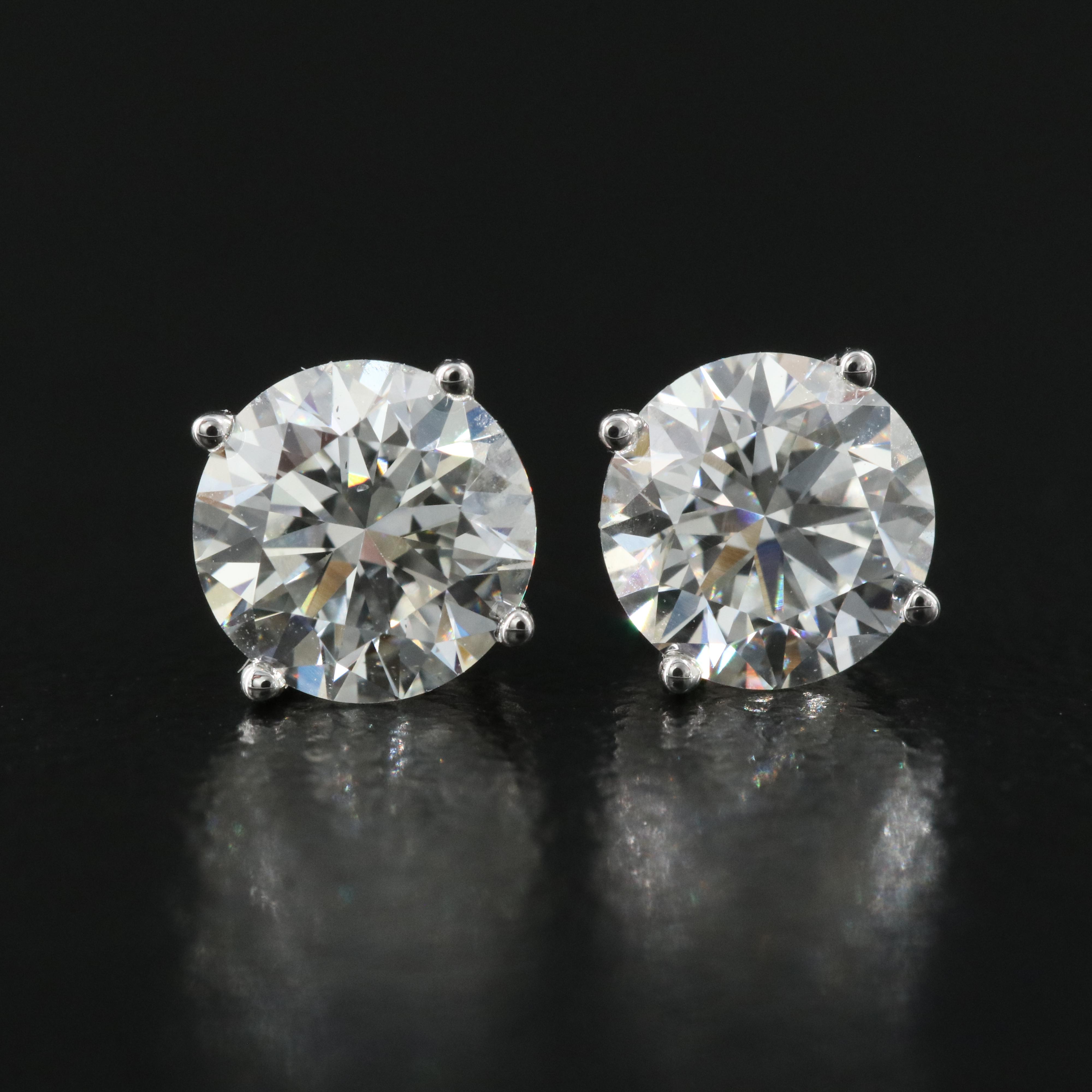 14K 1.52 CTW Lab Grown Diamond Stud Earrings