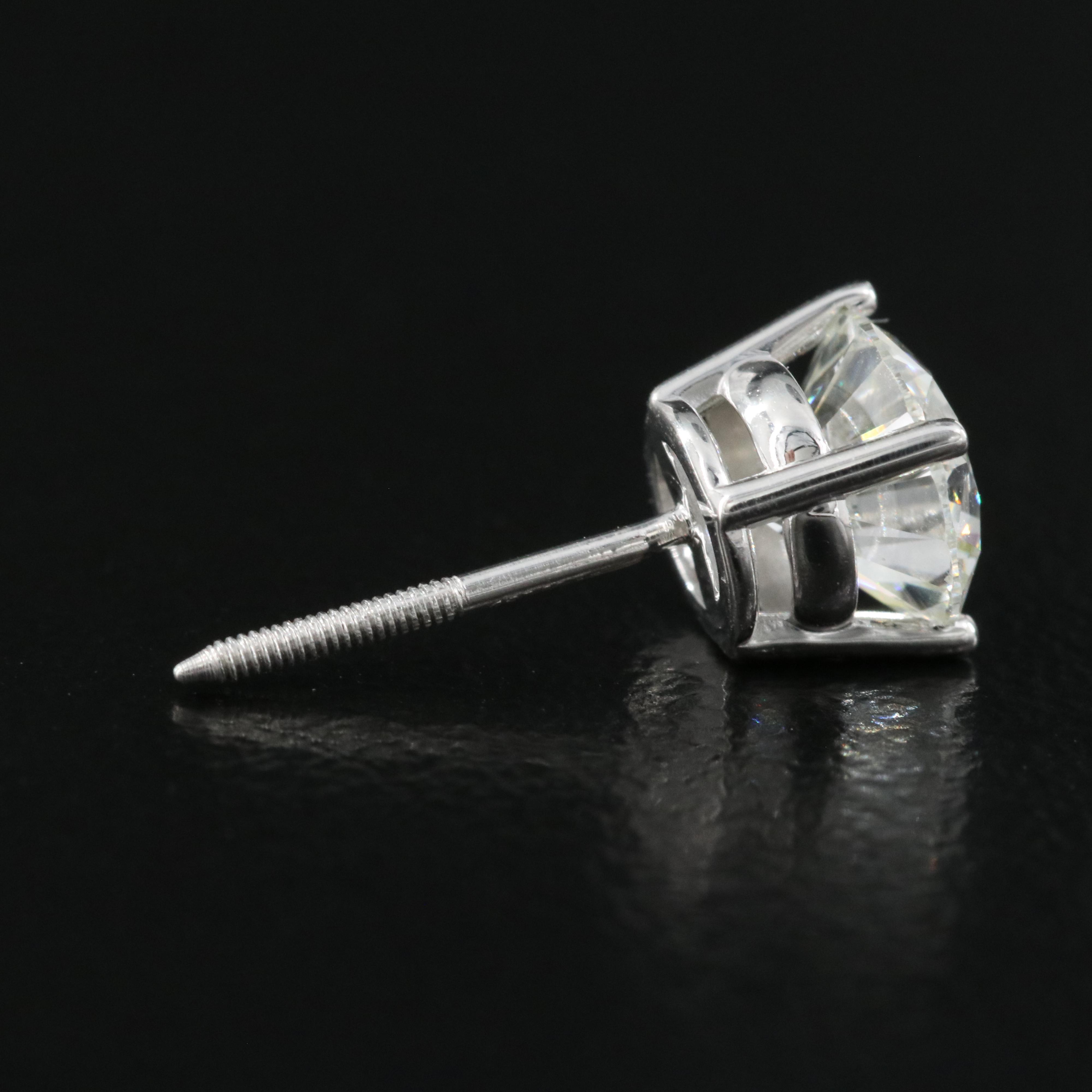 14K 1.52 CTW Lab Grown Diamond Stud Earrings